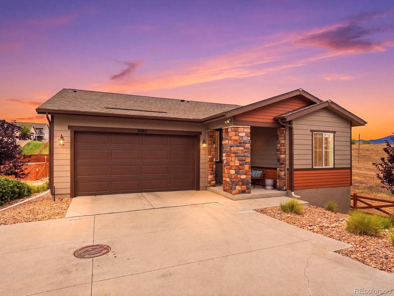 Some homes can be updated. This setting cannot be replicated. Welcome to 10817 Bear Cub Drive, perfectly positioned on one of Skyestone's premier lots with dedicated open space and unobstructed mountain views.This thoughtfully designed 2-bedroom + den, 2-bath home combines beautifully updated finishes with easy main-level living and a location that truly sets it apart. Inside, the light-filled open floor plan features a beautifully appointed kitchen with crisp white cabinetry, quartz countertops, stainless steel appliances, double ovens, a gas cooktop and an oversized island that opens seamlessly to the dining and living areas. Expansive windows bring in abundant natural light while framing the surrounding open space and Colorado landscape.The spacious primary suite offers a comfortable retreat with an ensuite bath, while the second bedroom is ideal for guests. A separate den with French doors provides the perfect home office, study or flexible bonus space.Downstairs, the unfinished basement offers incredible potential for future expansion with room for additional bedrooms, recreation space, a home gym, workshop or abundant storage.Outside, the setting is the true standout. Backing directly to dedicated open space with sweeping, unobstructed mountain views, the home offers a sense of privacy and openness that is increasingly hard to find.Located in Skyestone, Broomfield's sought-after 55+ community, residents enjoy an active lifestyle, community amenities, nearby trails and convenient access throughout the northwest metro area.Beautifully updated, exceptionally located and offering room to grow, 10817 Bear Cub Drive is a rare opportunity to own one of the most desirable homesites in Skyestone.