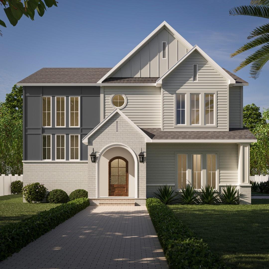 Under Construction. Discover the perfect blend of luxury and functionality in this stunning new construction by Milana Custom Homes, located in the heart of South Tampa. This 2-story single-family home offers 3,679 square feet of meticulously designed living space, featuring 5 bedrooms, 4.5 bathrooms, and a 2-car garage. Enter through the inviting foyer, where you'll find a guest suite before being drawn into the expansive family room. The open-concept layout seamlessly connects the family room to the chef-inspired kitchen, complete with a large island and a spacious walk-in pantry. Adjacent to the kitchen is the dining room, which offers convenient access to the pool bath, a mudroom, and the garage. Step outside to your private oasis, featuring a covered lanai, sparkling pool, and a fully equipped outdoor kitchen, perfect for entertaining.

The second floor is home to the luxurious primary suite, boasting a generous walk-in closet and an elegant primary bath with dual sinks, a soaking tub, and a separate shower. A centrally located laundry room adds convenience, while three additional bedrooms provide ample space for family or guests. One bedroom features an en-suite bath and walk-in closet, while the other two share a thoughtfully designed bathroom. With impeccable craftsmanship and attention to detail, this home is designed to elevate your lifestyle. Don't miss the opportunity to make this South Tampa gem yours!