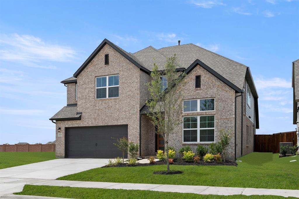 MLS# 21390567 - Built by RockWell Homes - October 2026 completion ~ Welcome home to a beautifully designed 5 - bedroom, 4 - bathroom residence offering exceptional space, thoughtful finishes, and room for everyone. From the moment you enter, the home makes an impression with an oversized 8 - foot solid - core mahogany front door with privacy glass, setting the tone for the quality found throughout. The main level features hard - surface flooring throughout all living areas, creating a clean, cohesive feel while offering easy everyday living. The open - concept living spaces are complemented by designer lighting and plumbing fixtures throughout, adding elevated details without sacrificing comfort. The home was designed for both entertaining and everyday life, featuring a dedicated dining room with a convenient valet pantry, providing additional storage and serving space just off the kitchen. Upstairs, you'll find a large media room and an enormous game room, giving the family plenty of space to spread out, entertain, or create dedicated areas for movie nights, gaming, and recreation. With five generously sized bedrooms and four full bathrooms, there's flexibility for guests, a home office, or growing families. The home's thoughtful layout provides both shared gathering spaces and private retreats. Step outside to the large covered patio, offering an ideal extension of the living space for outdoor dining, entertaining, or simply enjoying the evening. Additional standout features include 8 - foot, 5 - panel interior doors, upgraded designer fixtures, quality hard - surface flooring throughout the first - floor living areas, and a collection of architectural details that give the home a distinctive, elevated feel. Five bedrooms. Four full baths. Media room. Huge game room. Dedicated dining. Valet pantry. Oversized covered patio. Designer finishes throughout. This is a home built to give you the space and features to truly enjoy how you live.