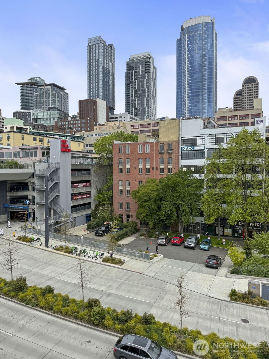 Spectacular doesn’t even begin to capture the energy and elegance of this stunning 815 sq ft, 1 bed, 1 bath view condo, perfectly positioned in the iconic 1910 Fix Madore building—just steps from Pike Place Market and Seattle’s vibrant waterfront. This is where historic character meets modern sophistication. corner unit with the maximum amount of windows and natural light. Soaring old-growth beams, exposed brick, and striking steel accents create an unforgettable aesthetic, while a beautifully updated kitchen and rare bedroom A/C deliver the comfort today’s buyers demand. Step outside and immerse yourself in one of the most walkable locations in the city—boasting a Walk Score of 98. World-class dining, boutique shopping, and the breathtaking new 20-acre Waterfront Park are all at your doorstep, offering piers, playgrounds, and lush native landscaping. Enjoy secured access from both Western Ave and Alaska Way, plus the convenience of private storage. Take in partial Puget Sound views as you unwind in your own urban sanctuary. Pet-friendly. No rental cap. Brand-new in-unit washer and dryer. This is more than a home—it’s a rare opportunity to own a piece of Seattle’s history while living at the center of it all. Opportunities like this don’t come around often…don’t miss it.