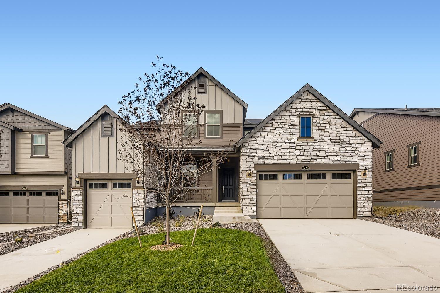 Available NOW! **Contact builder today about Special Financing for this home - terms and conditions apply**This beautiful 3882 Sq. Ft., 5 Bedroom, 4.5 bath home features a convenient Next Gen® suite with a private entrance, living room, kitchenette, bedroom, bathroom and 2 + 1 car garages and unfinished basement for future expansion. The first floor of the main home is host to the open-concept living and dining space, while the second level is occupied by three bedrooms a spacious loft and owners suite. A generous covered deck spans the rear. The unique Superhome floor plan is a revelation for multi-generational families, or can function as the perfect live/work environment. Lennar’s Everything’s Included package means beautiful finishes and features are standard, including quartz countertops throughout, vinyl plank flooring, stainless steel appliances, a full unfinished basement, and more. Photos and walkthrough tour are of model only and subject to change.