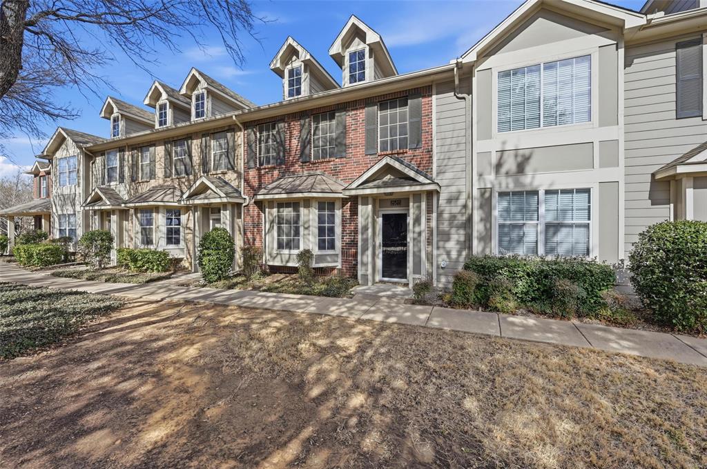 Beautifully Updated Townhome in the Heart of Bedford!Welcome to this move-in ready 2 bed, 2.5 bath townhouse ideally located in the heart of Bedford, offering convenience, comfort, and low-maintenance living. This recently updated home features fresh finishes throughout, including new flooring and carpet, modern lighting, and a stylish kitchen with quartz countertops and a new backsplash.The functional layout offers spacious living downstairs and privacy upstairs. The inviting living room is filled with natural light thanks to a beautiful bay window overlooking the community pool, creating a bright and relaxing atmosphere. Upstairs, both generously sized bedrooms feature private ensuite bathrooms, making it perfect for roommates, guests, or a flexible work-from-home setup.Additional upgrades include a brand new water heater and an attached 2-car garage, providing both peace of mind and convenience. Located in a quiet, well-maintained community, this home offers easy access to shopping, dining, and major highways across the Mid-Cities and DFW.Don’t miss this opportunity to own an updated townhome in one of Bedford’s most convenient locations!FHA Eligible on May 4th.