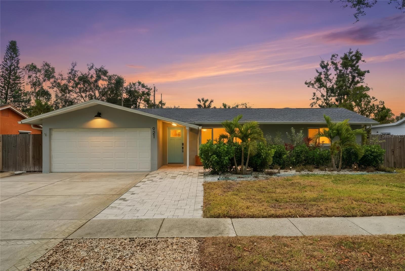 Welcome to highly sought-after Keene Lake Manor.This beautifully updated heated saltwater pool home has had only two owners, each taking great pride in its care and maintenance. Recent upgrades include a new main roof and flat roof, hurricane-rated windows and doors, updated flooring, kitchen, appliances, A/C, ductwork, insulation, water heater, bathrooms, lighting, fresh interior and exterior paint, and pavers in both the front and back with attractive, low-maintenance landscaping. There is truly nothing left to do but move in and start making memories.The home offers a desirable split-bedroom floor plan with two spacious living areas, one at the front of the home and another at the rear, making it ideal for both everyday living and entertaining. The rear living space opens through French doors to the backyard and heated pool, creating seamless indoor-outdoor living.The large heated saltwater pool and backyard also feature a covered gazebo, providing built-in shade for hosting friends and family or relaxing on sunny Florida days.Keene Lake Manor is a quiet and highly desirable community just a short walk or bike ride to Eagle Lake Park. Highland Recreation Center and Largo Community Center are also within walking distance, offering activities for all ages. Shopping, dining, and the Gulf beaches are just minutes away.Best of all, this home is located in a non-flood zone, offering added peace of mind in this central Pinellas County location. A full list of updates is available.