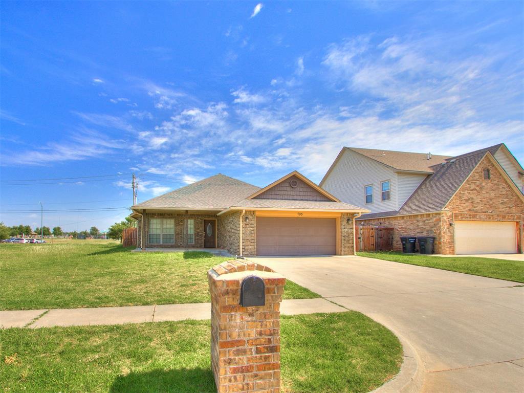 Discover the perfect blend of comfort, quality and efficiency in this beautifully built 3 bedroom, 2 bath home featuring an open-concept floor plan and a spacious living area designed for todays modern living. Built with insulated concrete forms on all exterior walls, this home offers exceptional energy efficiency, superior strength, sound reduction and year around comfort. The primary bedrooms  closet is large and is a safe room with steel door for your piece of mind. There is no house on the west side so it makes for the lot to feel much larger. There is a park on the north side of the home so the kids can walk and play and cool off in splash pads all summer long. Stainless steel appliances gas stove, dishwasher and microwave.  If you have elementary age kids the Plaza Elementary is just a few blocks away. Great location and very well built home.