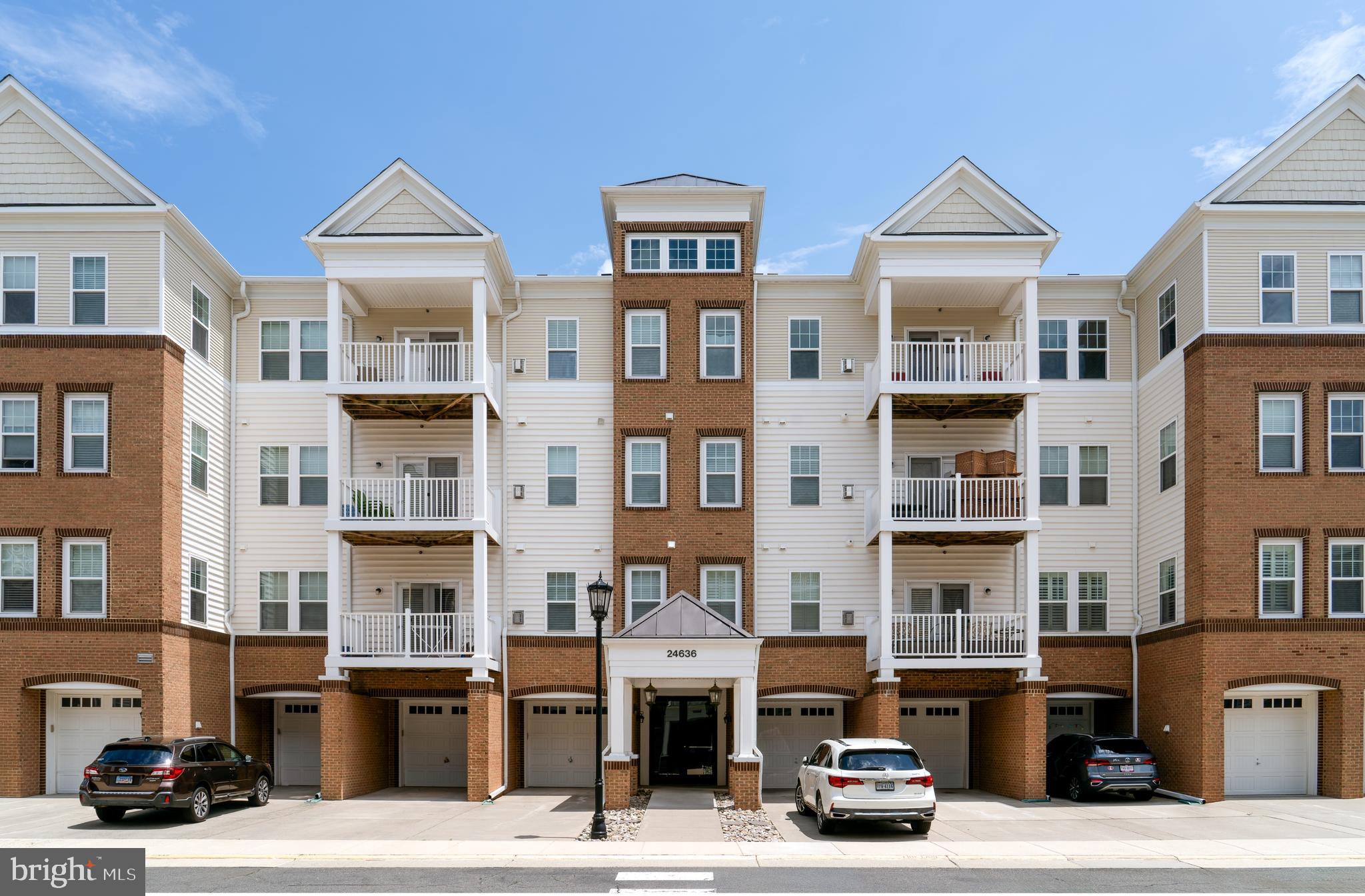 Come home to luxury, comfort, and effortless one-level living in this beautifully maintained elevator condo in the highly sought-after Stone Ridge community! This spacious 3-bedroom, 2-bathroom end-unit is truly move-in ready, featuring fresh paint throughout and recent upgrades including wide-plank LVP flooring and new carpeting. The open floor plan, 9-foot ceilings, and abundant natural light create a bright and inviting atmosphere. Relax by the cozy fireplace or step outside onto your private balcony. Professionally installed ceiling fans and window blinds are included throughout the home. The condo also offers a one-car garage plus additional parking for added convenience. The gourmet kitchen is designed for both everyday living and entertaining, featuring stunning granite countertops, a breakfast bar, upgraded cabinetry, and premium stainless-steel appliances, with a seamless flow into the dining and living areas. The spacious primary suite provides a peaceful retreat with a large walk-in closet and private ensuite bath. A rare and valuable bonus is the separately purchased, fully finished and air-conditioned storage room conveniently located on the first floor near the garage, offering exceptional additional storage and flexible space. Enjoy the resort-style lifestyle Stone Ridge has to offer, with an impressive array of amenities including clubhouses, swimming pools, tennis courts, walking and biking trails, a library, shopping, medical facilities, and Loudoun County bus service, with many conveniences within easy walking distance. Ideally located along Route 50, this home provides easy access to major commuter routes, shopping, dining, and Washington Dulles International Airport. Combining luxury, comfort, convenience, and low-maintenance living, this exceptional condo is ready for its next owner. Schedule your private tour today!