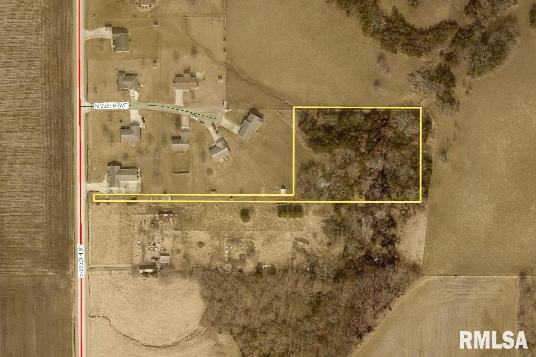 Great 2 3/4 acre property with tons of trees and a small pond.