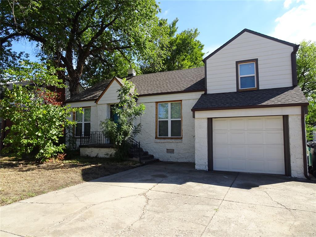 Super cute and in a convenient area.  3 bed, 1 bath, 1 car garage.  Large fenced backyard. Nice sized patio for outdoor entertaining. Beautiful kitchen with granite countertops, farm sink, gas cook stove and refrigerator. Great storage.  One bedroom upstairs, one bedroom downstairs and one bedroom on entry level.  This home has charm and a retro feel in an updated way.  Primary suite upstairs is spacious and has a nice walkin closet.  Brand new roof.  Please NO waterbeds, fire pits, pets, boats or rv's in the driveway, No felonies or previous evictions.  Must have a verifiable rental history.