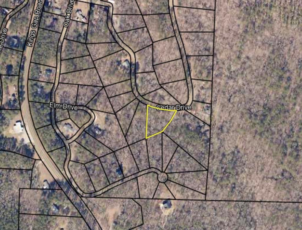 Nice building lot in wooded area with public water in Harris County!  Just a few minutes drive to Pine Mountain, Hamilton and the Pine Mountain Trail at FDR State Park.