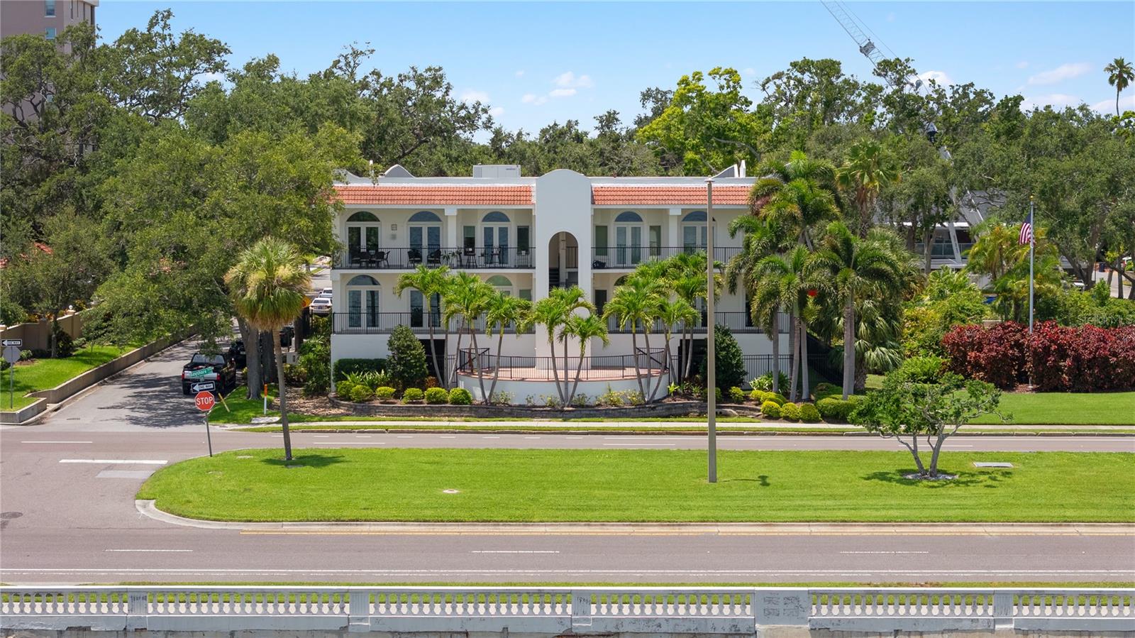 Timeless Character Meets Waterfront Living | The Promenade, Bayshore BoulevardSet along Tampa's iconic Bayshore Boulevard, The Promenade offers an intimate anddistinctive waterfront setting. Beautifully renovated, this exceptional residence combinescaptivating views of Tampa Bay with thoughtfully designed living spaces, rich architecturaldetails, and inviting areas for entertaining.An impressive entry leads to a spacious foyer, where soaring 10-foot ceilings, crownmolding, and reclaimed 19th-century chestnut wood flooring from York, Pennsylvania,establish the home's distinctive character. Porcelain tile, solid-wood doors, and custombuilt-ins throughout add warmth, craftsmanship, and timeless appeal.The gourmet kitchen is appointed with solid-wood cabinetry, granite countertops, GEMonogram and Sub-Zero appliances, and a charming breakfast nook. Designed to bringpeople together, the dining room captures beautiful bay views and opens directly to theterrace through French doors. The spacious living room continues the waterfront theme,with sweeping views and convenient access to the outdoor living space.A versatile bonus room, ideal as a third bedroom, features walls crafted from reclaimedpine milled in Micanopy, Florida. An adjoining office and full bath offer flexibility for guests,working from home, or additional living space. The second bedroom features its own ensuite bath, while the spacious primary suite provides a private retreat with an expansivewalk-in closet and a private balcony.Additional features include hurricane-impact-rated windows and doors throughout,remote-controlled solar shades, four secured parking spaces, and dedicated outdoorstorage. The building offers a full generator, a designated dog-walking area, and anadditional terrace for residents to enjoy.Ideally located along Bayshore Boulevard, The Promenade is within walking distance ofHyde Park Village's shopping, dining, and neighborhood charm, with convenient access toTampa's many cultural, culinary, and waterfront destinations.With its distinctive architectural details, beautiful bay views, and inviting indoor-outdoorliving, this residence offers a special opportunity to enjoy the character and lifestyle of oneof South Tampa's most desirable waterfront addresses. Be sure to view the property videofor a closer look.