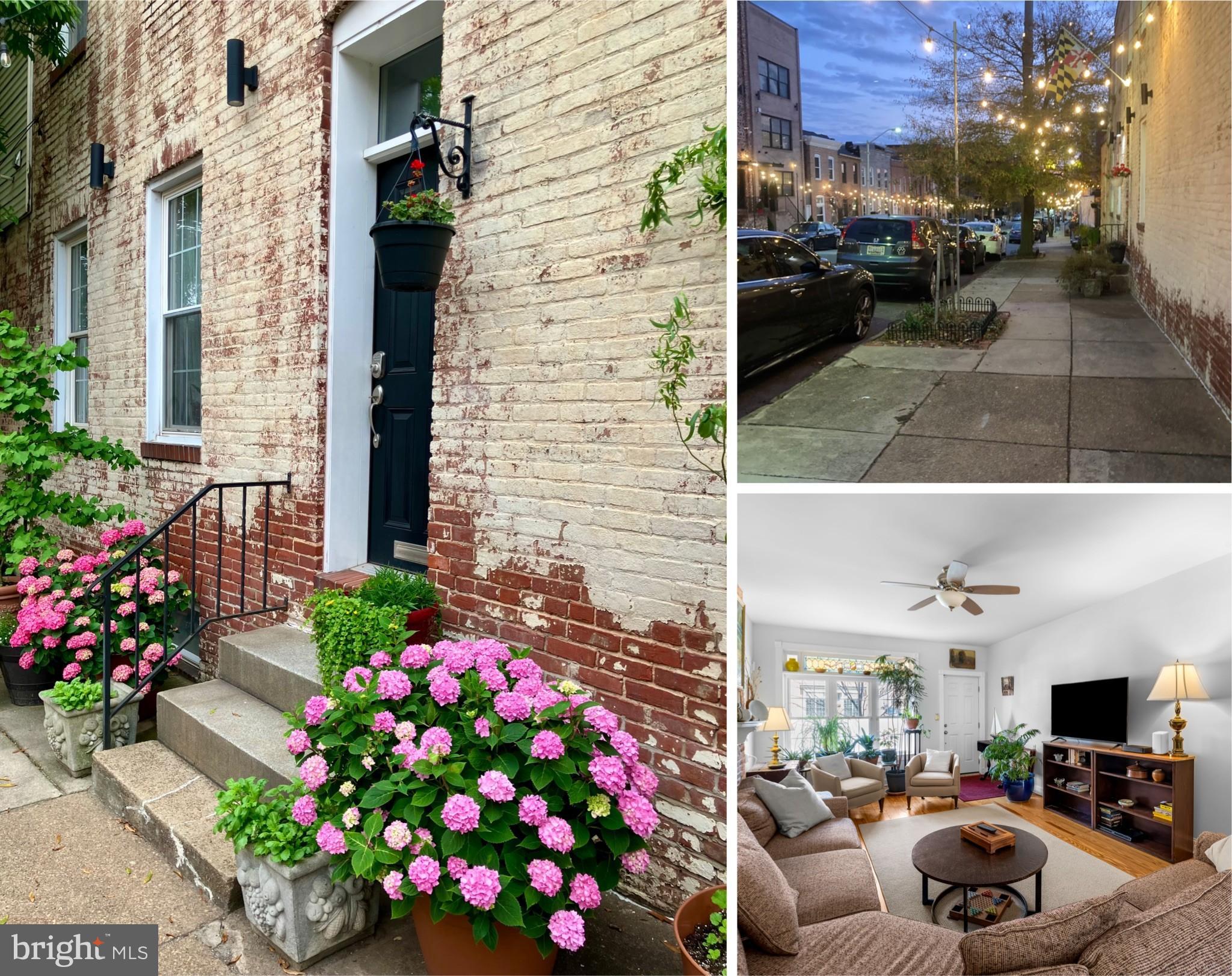 Welcome to 3427 O’Donnell Street, an exceptional end-of-group residence offering rare scale, light, and parking in the heart of Canton. With a true 15-foot width, a 100-foot deep lot, and a highly coveted 2-car garage, this property delivers the kind of space and functionality that is increasingly difficult to find in city living. Sunlight pours in from three sides, highlighting original hardwood floors, exposed brick, and timeless architectural character throughout. The updated kitchen is thoughtfully designed with expansive cabinetry, stainless steel appliances, and a generous island ideal for entertaining, and it flows seamlessly to a fully fenced yard and a private courtyard between the home and garage — a distinctive outdoor configuration that offers both privacy and versatility. The walk-out lower level provides immediate usability while also presenting a prime opportunity for a future luxury finish — whether a media room, guest suite, additional bedrooms, or expanded bath configuration. With over 1,700 square feet above grade and substantial footprint depth, this home offers everything you need today, along with the space and structure to customize further to your personal vision. Perfect for a discerning buyer seeking a move-in-ready home with the flexibility to tailor and elevate over time, 3427 O’Donnell Street represents a rare opportunity to secure scale, parking, light, and long-term upside in one of Baltimore’s most desirable neighborhoods.