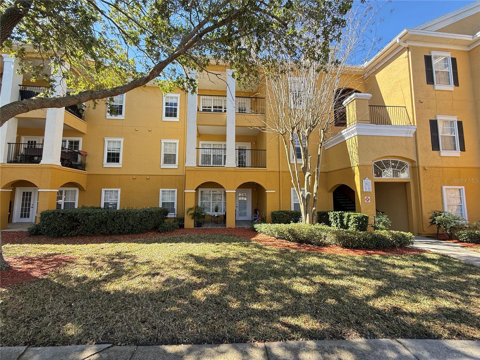 Location, Location, Location!!! Welcome to this beautifully maintained 2-bedroom, 2-bathroom condo offering 1,036 square feet of comfortable and spacious living in one of Orlando’s most desirable gated communities. This open and airy floor plan features Ceramica Tile and Laminate flooring throughout, walk-in closets, granite countertops, and stainless steel appliances. The kitchen flows seamlessly into the living and dining areas, creating the perfect space for everyday living and entertaining. A washer and dryer are conveniently located inside the unit. Step outside to your enormous covered lanai—ideal for hosting guests or enjoying peaceful evenings. An additional exterior storage unit provides extra convenience.Residents enjoy resort-style amenities including a sparkling swimming pool, cabana, clubhouse, fitness center, BBQ area, business center, billiard room, theater room, and even a car wash station—all within a beautifully maintained, secure community.Unbeatable location! Conveniently situated within one mile of I-4, just 15 minutes to Downtown Orlando, 4 miles to Universal Studios, 25 minutes to Walt Disney World, and approximately one hour to Florida’s east coast beaches. Enjoy world-class shopping less than a mile from The Mall at Millenia and only 4 miles to Orlando International Premium Outlets.Whether you’re looking for a primary residence or an investment opportunity, this property offers the perfect combination of lifestyle, location, and value.