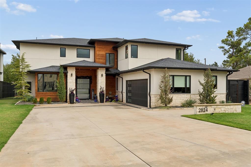 Exceptional custom residence in West Nichols Hills featuring high-end finishes, abundant natural light, and an array of luxury amenities.  This home is a must see for the festive owner who loves to entertain.  Spectacular soaring ceilings welcome you as you enter the home along with relaxing views of the salt water pool and fire feature.  Savor the art of fine cooking in the chef's kitchen, equipped with commercial-grade appliances, and enjoy the open-concept flow between the dining and family rooms.  The main level also features Jack-and-Jill bedrooms and a private office.  Venture upstairs to the secluded primary suite with enhanced privacy from the main living and guest areas.  Unwind in the spacious bathroom featuring a separate tub and shower, complemented by dual walk-in closets for added harmony.  An additional large bedroom is conveniently located close to the primary suite, perfect for a nursery or a parent who prefers to be close to their young child.  Step outside and enjoy the expansive pool, numerous entertaining and play areas and the low maintenance turf.  The detached two car garage includes a bedroom and full bathroom and has a variety of uses, including upgrading it into a guest house, Mother in law suite or a Main Cave sanctuary.  Come tour this amazing property and discover the endless possibilities this home has to offer.