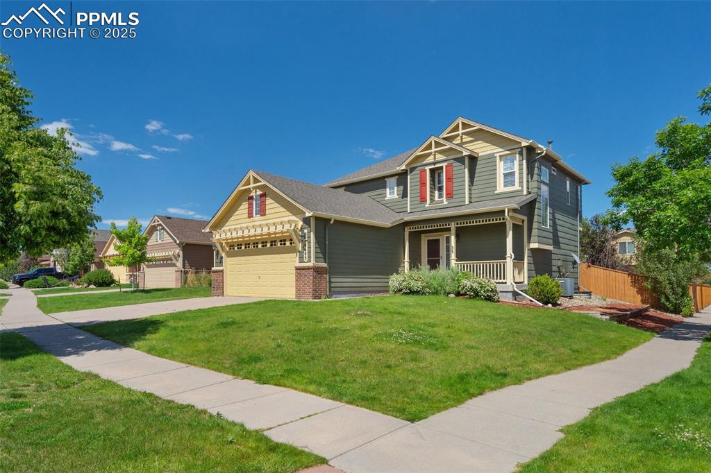 Beautiful 3-Bedroom, 3-Bathroom Home on a Spacious Corner Lot!

Welcome to this stunning home located on a large, beautifully landscaped corner lot. The main level offers an open and inviting floor plan featuring a spacious living room with a cozy fireplace, a dining room with walk-out access to a newly resurfaced deck—perfect for outdoor entertaining—and a gourmet kitchen complete with rich cherry wood cabinets, a large center island with an overhead pot rack, and a generous pantry. Gorgeous laminate wood flooring runs throughout the main level, adding warmth and style.

Step outside to the well-manicured backyard and enjoy gatherings on the expansive deck, ideal for summer barbecues or quiet evenings under the stars.

Upstairs, the sizeable primary suite offers a peaceful retreat, complete with a luxurious 5-piece en-suite bathroom. Two additional bedrooms share a full hallway bath, and a convenient built-in office area with a desk and cabinets sits just outside the secondary bedrooms—perfect for remote work or homework time.

The finished basement provides a large recreation room and bonus storage space, giving you plenty of room to spread out and relax.

Don’t miss your opportunity to own this beautiful, move-in-ready home with thoughtful upgrades and incredible space both inside and out!