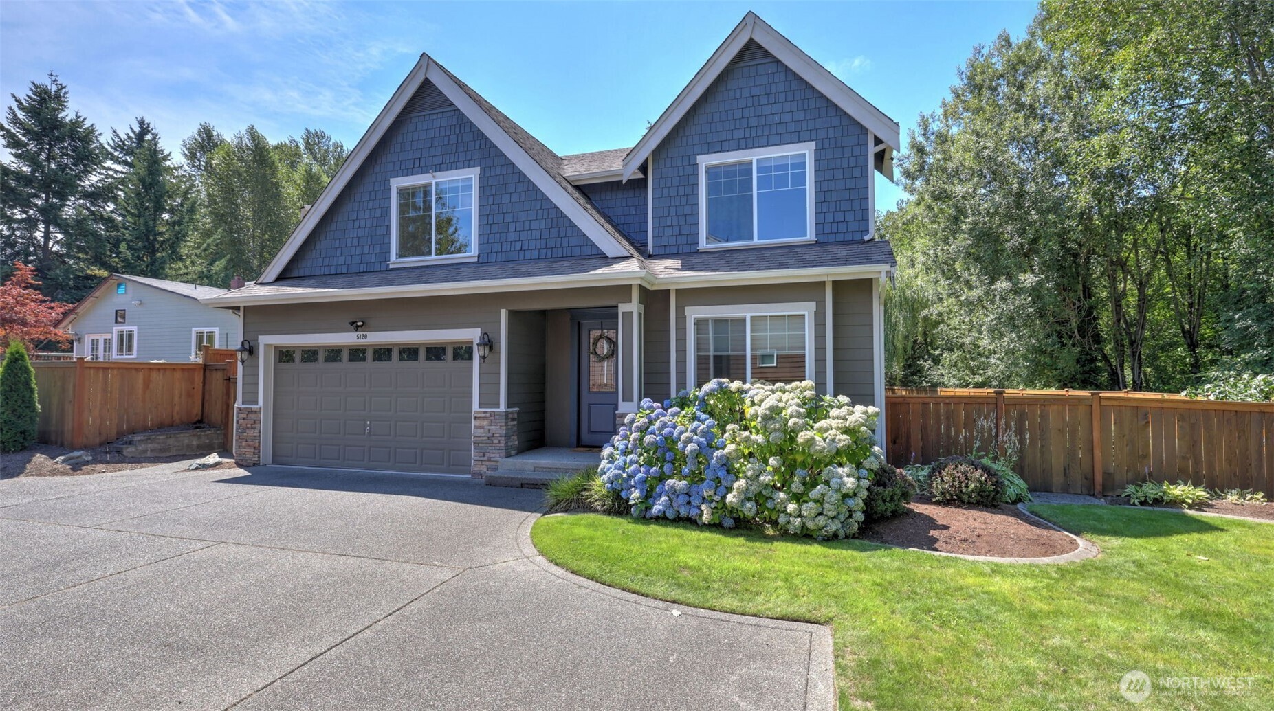 Welcome to this beautifully maintained home nestled in a quiet neighborhood in the Renton Highlands! This light-filled residence features an open-concept main level w/generous living & dining spaces, perfect for both entertaining & everyday comfort. The updated kitchen shines w/SS appliances, stunning counters & ample cabinet storage. Upstairs, the spacious primary suite offers a peaceful retreat w/a W/I closet & private bath, while 4 addt'l bedrooms provide flexibility for guests, office space or hobbies. Thoughtful details like top-down/bottom-up blinds on every window, central AC & engineered hardwoods tie this home together. Enjoy the fully fenced backyard w/patio, built-in BBQ & gas fire pit, ideal for gathering or relaxing!
