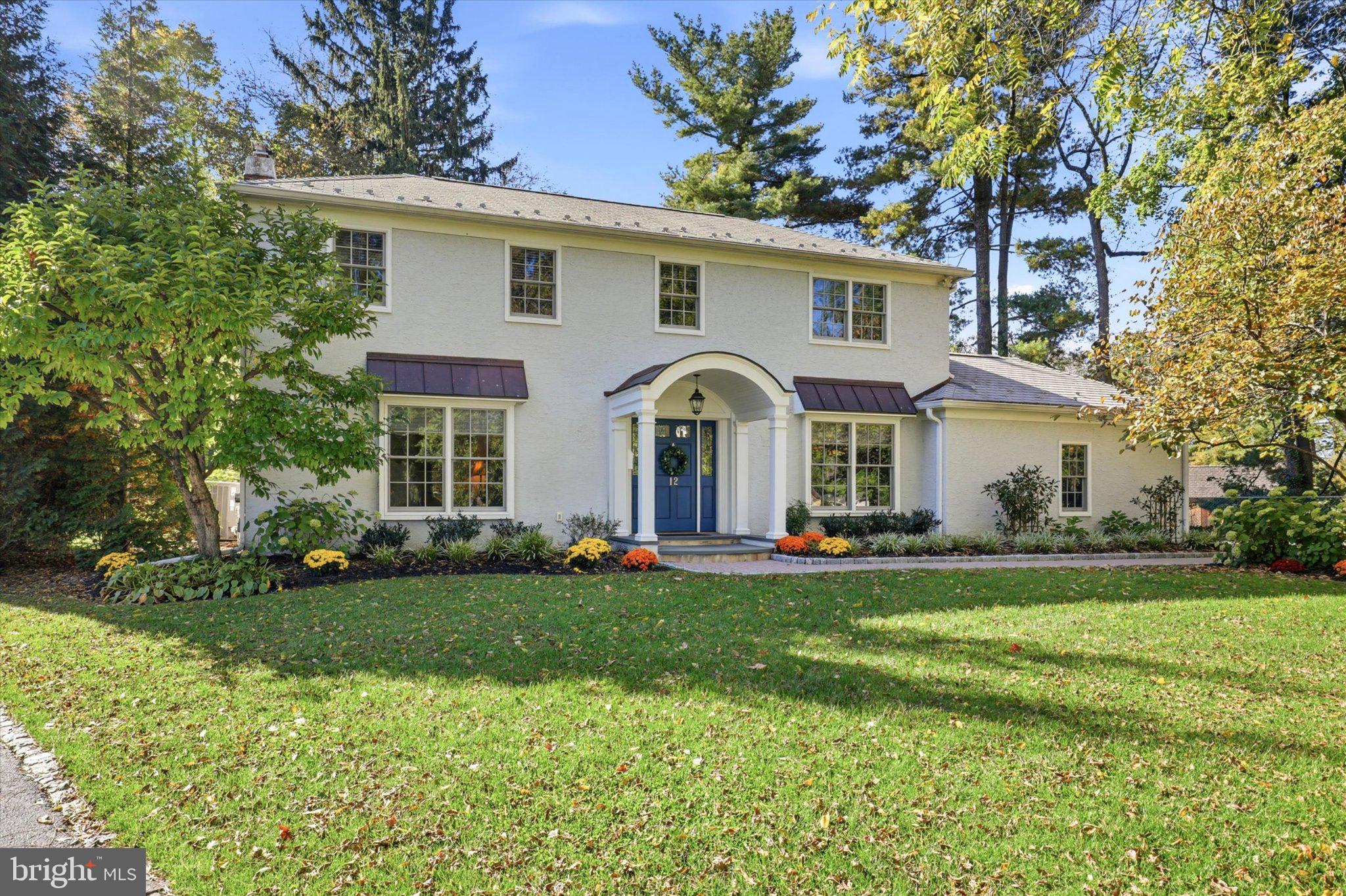 Set on a beautiful tree-lined street in desirable Bala Cynwyd, this lovingly maintained home offers a wonderful blend of elegance, modern comfort, and versatile living spaces. Completely renovated approximately 11 years ago, the home remains in wonderful condition, reflecting the care and attention of its current owners. Conveniently located near shops, restaurants, the Cynwyd Heritage Trail, and Center City Philadelphia, it offers an exceptional setting for everyday living.A handsome brick walkway, bordered by lovely landscaping, leads to the welcoming covered front entrance. Inside, a gracious center hall introduces the home's inviting interiors. To the left, the bright living room features large windows and recessed lighting, while the spacious formal dining room to the right provides an ideal setting for entertaining family and friends.Straight ahead, the stunning kitchen is truly the heart of the home. Sleek and beautifully appointed, it features an efficient U-shaped design, abundant white cabinetry, recycled glass countertops, newer appliances, and generous preparation space. A separate Cherry island offers additional workspace and a casual dining area. Sunny windows and a French door opening to the rear yard fill the space with natural light and create an inviting connection to the outdoors.Open to the kitchen, the comfortable family room is bathed in sunlight and centered around a warm gas fireplace — the perfect place to relax or gather with loved ones. A terrific mudroom adds everyday convenience with built-in storage cubbies, a washer and dryer, and direct access to the two-car garage. A beautifully tiled full bathroom with a stall shower completes this thoughtfully designed area. Gleaming hardwood floors flow throughout the entire first floor.The second floor offers a spacious primary bedroom suite, featuring a large bedroom, two custom closets, and a sumptuous full bathroom with a soaking tub and oversized stall shower. Two additional bedrooms, each with its own custom closet, provide comfortable accommodations. At the top of the stairs, a spacious, open study, den or playroom offers wonderful flexibility and could easily be converted back to a fourth bedroom. A convenient hallway laundry closet and a beautifully tiled hall bathroom with tub and shower complete this level. Gleaming hardwood floors extend throughout all the bedrooms and study.The finished lower level provides even more versatile living space, with a generous recreation room and a large open area ideal for hobbies, play, exercise, or creative pursuits. This approx. 680 additional square feet of living space brings the total to a very comfortable approx. 3088 square footage. A double egress window brings in an abundance of natural light, making the space especially inviting. A separate utility room houses the gas hot-air heating system and continuous hot-water system.Outside, lovely landscaping surrounds the home, with attractive garden beds lining the front walkway and creating a welcoming first impression. The rear yard is a private, sunny retreat, beautifully landscaped and designed for outdoor enjoyment. A wonderful patio features a pergola with an adjustable shade option, offering a comfortable setting for outdoor dining and relaxation, while an additional open area invites you to enjoy the sunshine.Beautifully maintained and filled with natural light, this exceptional home combines gracious formal spaces, a spectacular kitchen, inviting family areas, flexible living options, and a lovely private outdoor setting. The current owners have clearly loved and cared for this special home, creating a welcoming property ready to be enjoyed by its next fortunate owners.