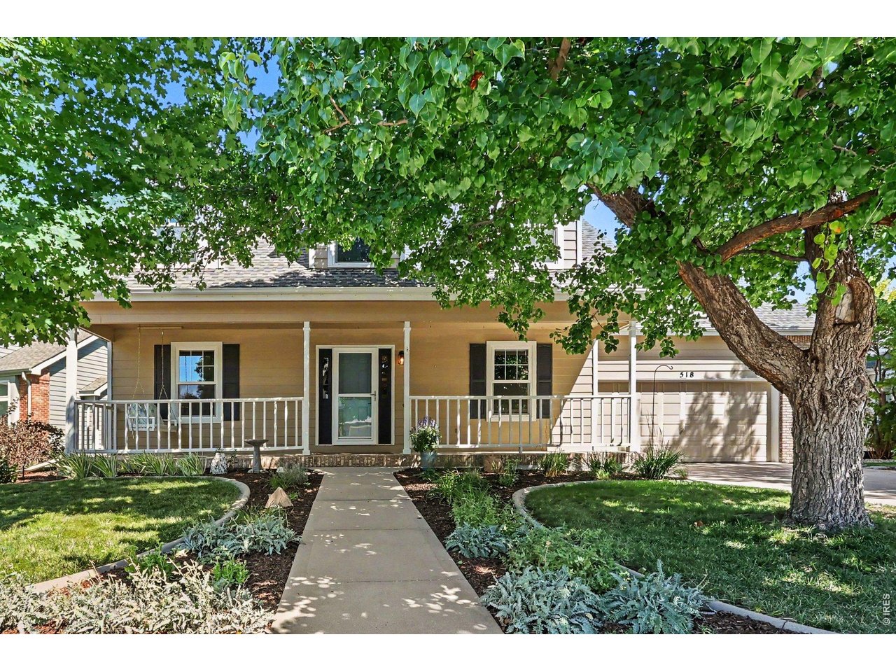 Picture it, morning coffee on your front porch, trees shading the rising sun, as you ease into your spacious main level, complete with dining room, sitting room AND living room. You wonder, if upstairs, the family is getting ready for their day from their 4 bedrooms & 2 bathrooms or if downstairs the in-laws are enjoying their cozy bedroom suite and coffee by their fire? With an extra office/ work out room downstairs (or a non-conforming) there are so many options in this home to have space. The almost quarter acre yard boasts an expansive deck, stamped concrete patio & outdoor movie screen in that will surely make this house the favorite among friends. The neighborhood Pool is a gathering place all summer & the paths & trails go for miles and miles. Worry not, with a South facing driveway the snow will melt, but you get the added benefit of Shade from the Colorado Western Sun. Bonus! The NEW carpets, fresh paint, and elegant hardwood flooring make this home move-in ready today. This is a larger floor plan for the neighborhood at an affordable price & the favorable taxes (NO metro) make this a phenomenal investment. Call Agent for a private tour today!
