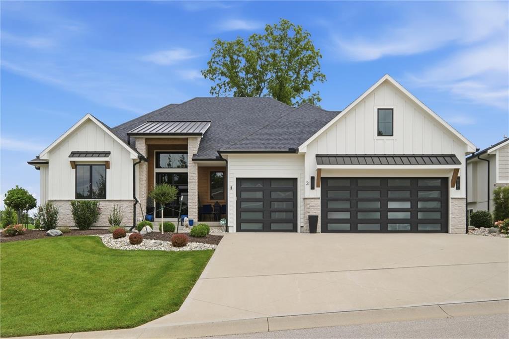 Welcome to one of the finest luxury offerings in the desirable Lake Winnebago lifestyle community. This 4-year-old architectural masterpiece delivers over 4,200 square feet of unsurpassed quality, effectively rivaling and surpassing any new construction home on the market today!Every detail of this flawlessly maintained residence has been curated for the most discerning buyer who demands excellence without compromise. From the moment you step inside, the stunning picture frame windows showcase pristine landscaped views, while solid core doors and upgraded trim packages highlight the homes’ amazing craftmanship and structural integrity. The main levels 2,500 square feet feature a chefs dream kitchen with Thermador appliances, massive butler’s pantry, expansive island, and wrap around serving bar. The Primary Suite/Bath features a steam shower, heated floors and an owner’s suite and closet that is truly second to none. The stylish glass private office is perfect for the modern executive!Ultimate Entertainment Hub can be found in the lower level…Wet bar, theatre area, exercise space, sauna and tons of storage. This is the perfect venue for movie nights and relaxing game days. Step outside to massive, heated covered/screened porch and spacious patio overlooking a fenced, private oasis with over $40,000 in custom landscaping. This tier 2 home offers a boat slip to enjoy lake living at its best! Additional upgrades include: Epoxy garage and storage room floors, EV Chargers, motorized window treatments, Generac Generator and oversized gutters with leaf guard and more.