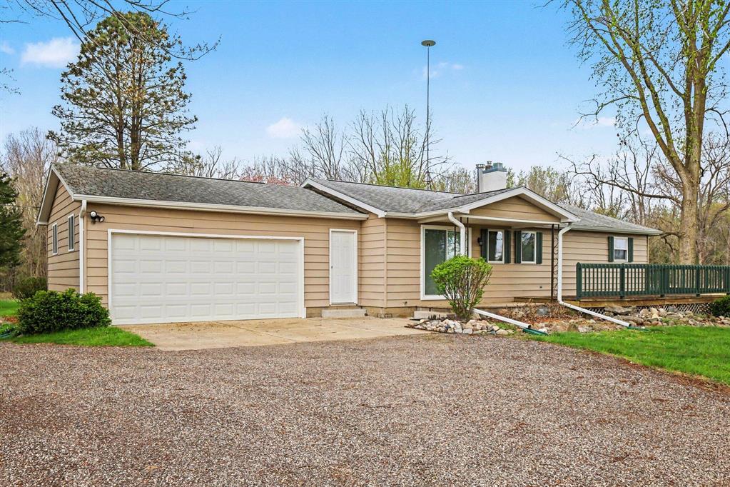 Offered for the first time in nearly 30 years, this is more than a home--it's a private escape. Tucked at the end of a quiet dead-end road and surrounded by 20.4 acres of heavily wooded land, this rare property delivers the kind of peace, privacy, and connection to nature that's hard to find.Whether it's morning coffee on the front deck listening to the sounds of the woods, or evenings spent by the warmth of the wood stove, this immaculate walk-out ranch invites you to slow down and settle in. Inside, you'll find 2 bedrooms, 1.5 baths, and a beautifully remodeled kitchen that blends modern updates with the comfort of country living. Replacement windows and central air add efficiency and convenience, while the pride of ownership is evident throughout--this home is truly move-in ready.Step outside and the possibilities expand. The land is ideal for hunting, exploring, or simply enjoying your own private sanctuary. A pole barn with electricity offers space for hobbies, storage,or your outdoor equipment.Properties like this don't come along often--especially one that has been so well cared for over the decades. Located in Springport Schools, this is your opportunity to own a slice of Michigan countryside that feels a world away, yet still within reach. Call/text Patrick Powers 269-838-2092, patrick.teampowers@gmail.com, #TEAMPOWERS or Linda Powers, 269-209-41365, linda.teampowers@gmail.com, #LINDALISTENS for your private showing today.