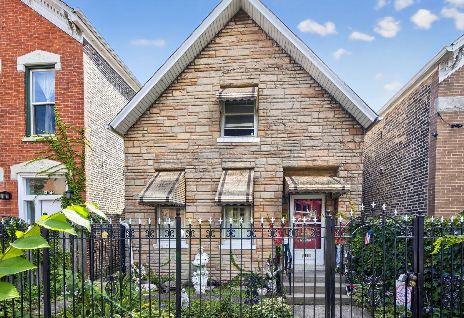 Located in the heart of West Town's Ukrainian Village, 1811 W Superior St offers a rare opportunity for restoration or redevelopment. This brick hoomehome, built in 1889, sits on a full 25x125 lot (approx. 3,075 sq ft) with alley access and a two-car garage. The property currently features 5 bedrooms, 1.5 baths, and approximately 1,880 sq ft of interior space. The home is being sold as is, making it well-suited for those seeking a renovation project or a site for new construction. Comparable homes nearby showcase the strong demand for updated residences and new builds in this highly desirable location. With tree-lined streets, historic architecture, and proximity to Chicago Avenue, Wicker Park, and East Village, the neighborhood is known for its mix of local cafes, restaurants, shops, and convenient transit options. This property presents flexibility: restore the existing structure to highlight its vintage character, or take advantage of the lot dimensions to design and build a new residence that aligns with current neighborhood trends. Either way, the location and surrounding values provide a strong foundation for future potential.