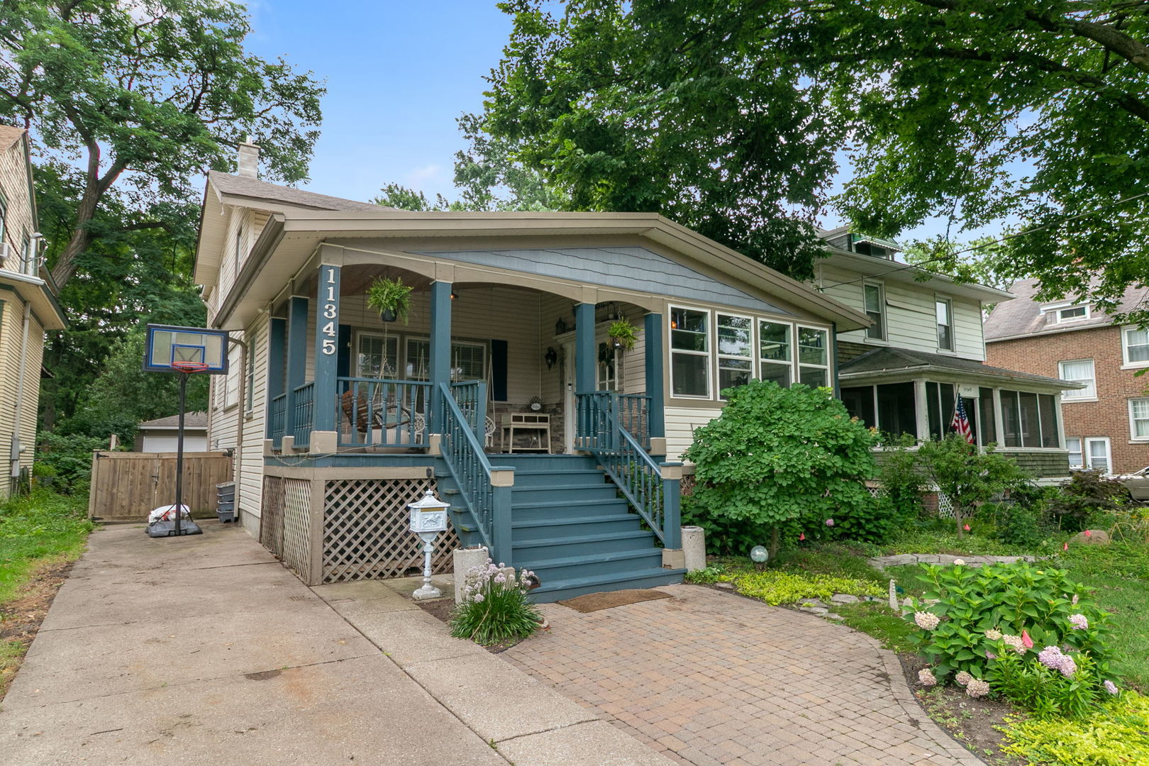 Come walk this beautifully-updated yet historically-preserved,  2-story, Single Family home in the highly-demanded, Beverly Hills/Morgan Park neighborhoods! Custom updates throughout this 4 bedroom, 2.5 bathroom piece of Chicago history! Offers an open concept on the main level, ALL NEW APPLIANCES! Original hardwood floors throughout, brought back to life! All 3 bedrooms on the 2nd level with a fully-updated, full bath and a shower ROOM like you have never seen! Finished basement, with 2nd full bathroom, 4th bedroom, and a separate laundry room. Kitchen opens out to an amazing back deck with a built-in out-door bar, large pool with deck, 2.5 car detached garage, a hardscapped fire pit, tons of room for the kiddos, and a functional chicken coup on this deeper-than-usual city lot! It would cost twice as much to build this same home today! Tremendous value for this great house, in a great neighborhood, with even better neighbors!