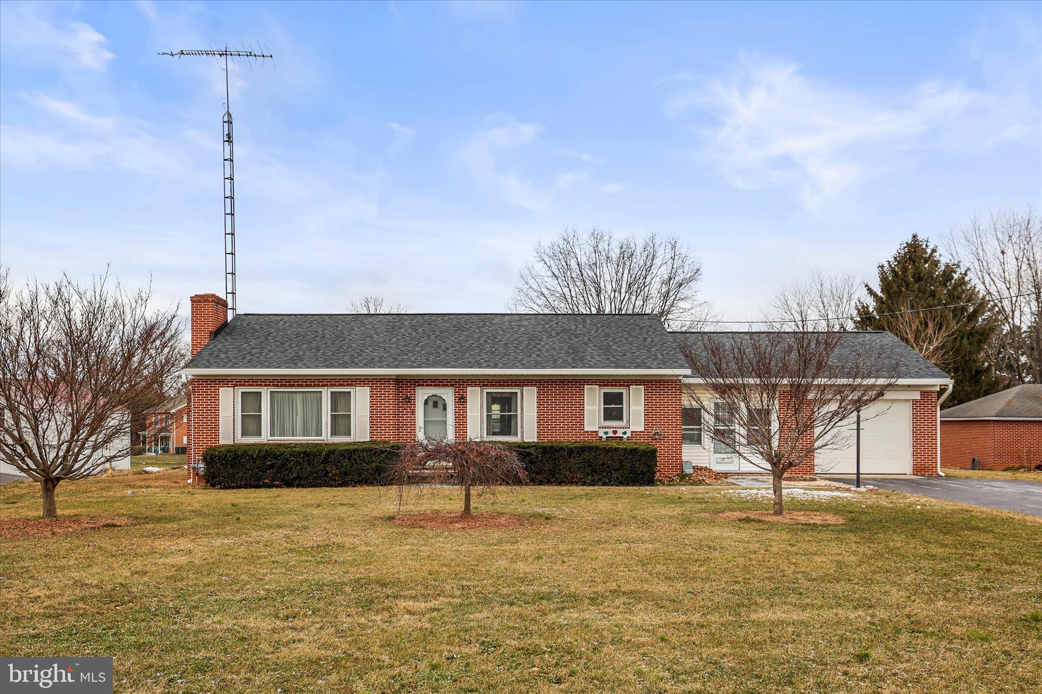 Very nice 2 bedroom, 1 bathroom brick rancher setting on almost an acre in the Borough of Chambersburg. Home has new roof, gutters, natural gas furnace and central AC. Home has public water and sewer. Owner takes care of lawn maintenance. Pets on a case by case basis. Owner is a licensed realtor. Background and credit check required. Please call office for information.