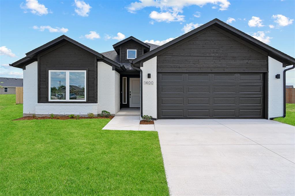 This beautiful home offers modern functionality with thoughtful details throughout. You’ll find a convenient mudroom, walk-in closets in both the primary suite and bedroom three, and a spacious walk-in pantry. The kitchen stands out with a sleek gas range, quartz countertops, and custom-built double-stacked cabinetry that adds style and extra storage.The open-concept design connects the living room, kitchen, and breakfast area, perfect for everyday living and entertaining, while the split floor plan provides added privacy for the primary suite. Durable hard-surface flooring enhances the main living spaces.The primary bedroom is ideally located at the front of the home, and the private bath features a quartz vanity and a beautifully tiled shower. Step outside to enjoy the large covered patio-an incredible space for relaxing or spending time with friends and family.Energy efficiency is guaranteed through our partnership with Environments for Living, ensuring predictable heating and cooling costs with potential reimbursement if usage exceeds expectations. With our Your Way incentive, you can enhance your home with options like a storm shelter, full home blinds, or apply the credit toward closing costs or interest rate buy-downs.Native Plains offers a quiet country feel and features walking trails, fishing from the dock at the stocked pond, and a unique playground. The convenient location is a quick drive to I-35 and just minutes to downtown Oklahoma City.Included features:*Peace-of- mind warranties*10-year structural warranty*Guaranteed heating and cooling usage on most Ideal Homes*Fully landscaped front & backyard*Full Guttering*Fully fenced backyard.Floorplan may differ slightly from completed home.