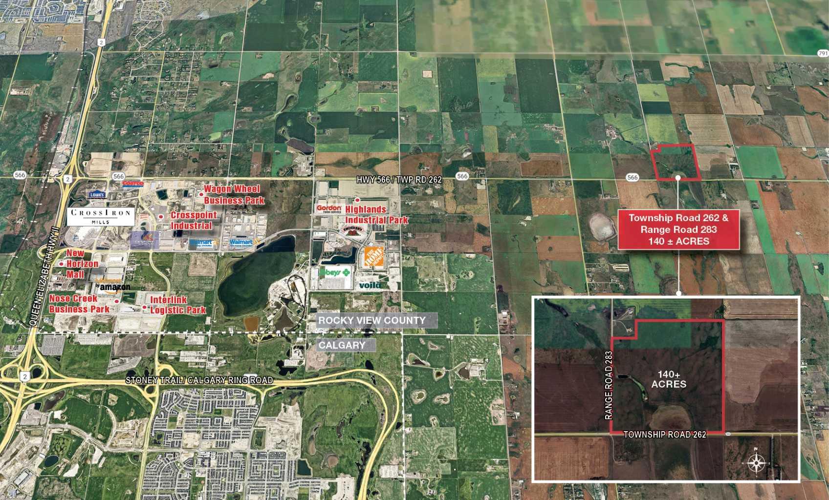 Township Road 262 Range Road 283