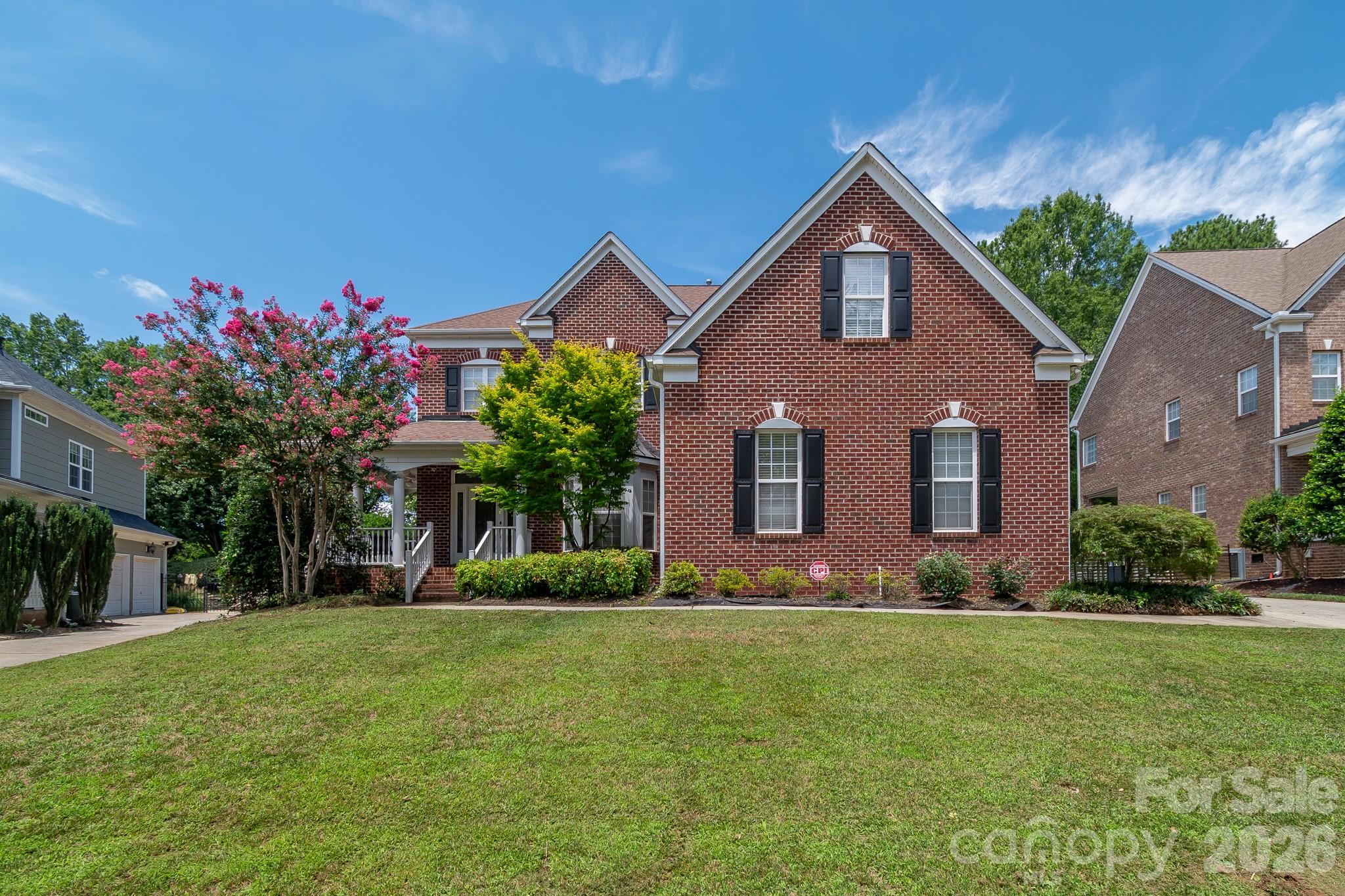 DON'T MISS THIS ONE!! This beautiful full brick home is absolutely stunning!! offers privacy, space. The beautiful  two-story living room features a fireplace and a wall of windows overlooking the backyard. Recently remodeled kitchen offers a large island, breakfast area, pantry.  The oversized primary suite features walk-in closet, and a luxurious bath. Upstairs offers 3 bedrooms, 2 full baths, and a bonus/ bedroom. This home will not last long!!
