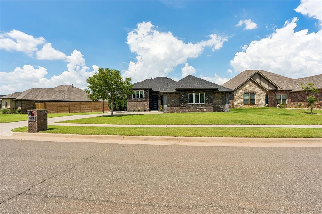 17336 Shadow Hawk Lane sits in one of Edmond, Oklahoma's most convenient locations, close to shopping, dining, and restaurants. It's a 2,727 square foot modern home with 3 bedrooms, 2.5 bathrooms, a study, media room, and an open-concept floor plan that works for both everyday living and hosting. An oversized 2 car garage is sure to house whatever you need to get out of the rain! The kitchen, dining, and living areas connect in one open layout, so there's no wasted space and no closed-off rooms breaking up the flow. Modern finishes run throughout, and the whole place reads updated and move-in ready so no projects waiting on you. The dedicated movie room is the feature people remember. Use it as a home theater, media room, game room, or flex space, depending on what you need. Not many homes in this price range come with a purpose-built room like it. Some items in the home are available for sale, including the movie room equipment, so the space can convey ready to use. There's also a separate flex room that works perfectly as a home office or study, a quiet, dedicated space to work from home, handle schoolwork, or set up a private reading and hobby room. With more buyers needing a functional work-from-home setup, having a true study in addition to the three bedrooms is a real advantage. The screened-in, enclosed porch adds a second living space you can actually use year-round with no bugs in summer, protected from the wind in fall. Further back sits a sunken fireplace where entertainment is sure to last through the heat or cold! It handles morning coffee and evening downtime equally well. Other details worth knowing: the roof is brand new, which takes the biggest big-ticket expense off the table for years. The home runs on Oklahoma City utilities, and the location keeps you minutes from everything on the shopping and restaurant side. 3 bed, 2.5 bath, 2,727 square feet, modern and updated, in a central Edmond location. Book a private showing to see it in person.