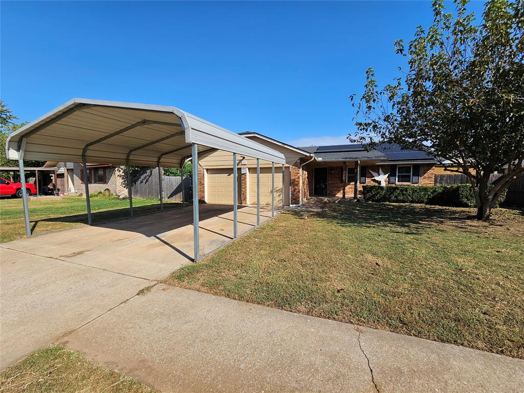 Want Bang for your buck?! AND under 200K. Welcome home to this 3 bed 2 bath home with spacious extra bonus room/office/storage closet. This property has plenty of upgrades including NEW windows installed in 2024, NEW HVAC, NEW hot water tank, Newer roof, Newer water filtration system, Newly built shed with AC and a storm shelter in the garage. This property will come with paid off solar panels to enjoy for years to come. Don't miss out on this property! Property is being sold AS IS condition. Schedule your showing TODAY!