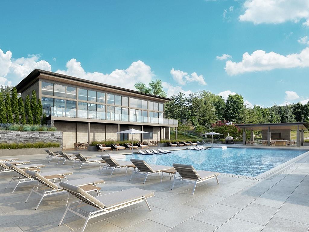 Summit Club Residences designed by Granoff Architects set high up above the golf course w/ expansive vista views. 3 Bed, 3.1 BA + den is 3,237 SF w/ extensive 530+/- SF outdoor terrace w/ FP, gas line for grill & has south west exposures. Walk in to foyer w/ stone flooring, great rooms w/ marble surround FP, custom cabinetry & dining area for 10-12 guests.  Modern chef’s kitchen w/ a high end appliance package, custom cabinetry, quartzite countertops, backsplash & center island w/ recessed lighting.  10’ ceilings & hardwood floors, recessed LED lighting & floor to ceiling windows throughout. Primary ensuite bed w/ 2 walk in closets, sliders to terrace, bath w/ custom cabinetry, double vanity, soaking tub, shower w/ Kallista fixtures, marble walls & radiant heat flooring. 2 spaces heated garage, 1 golf cart space & optional storage unit. Private gated country club setting, unparalleled amenities. Club membership is required. Initiation Fee $100,000 w/ $50,000 refundable upon resale. Additional Information:  Amenities:Storage,ParkingFeatures:2 Car Attached,