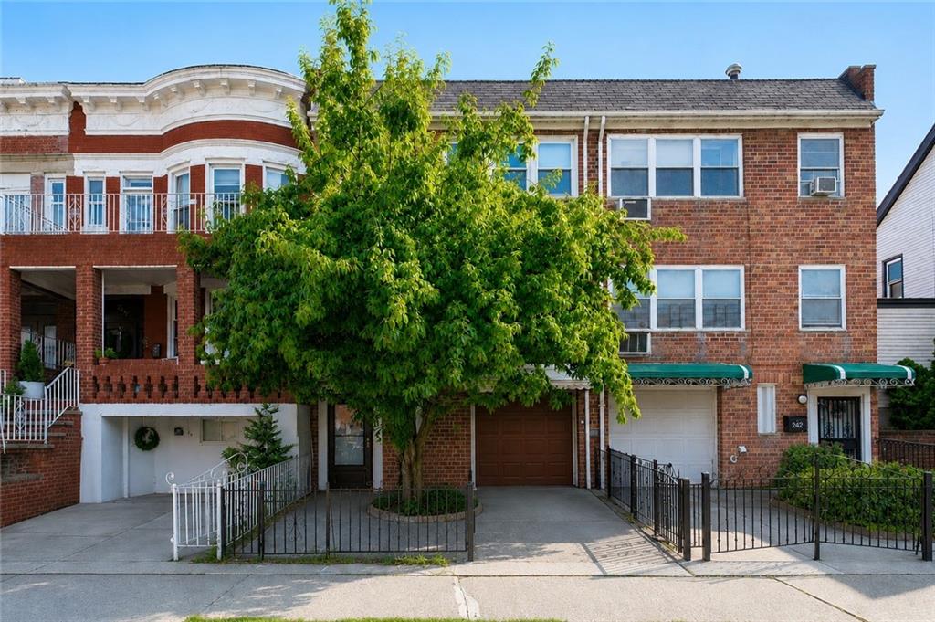 Prime Bay Ridge House for Sale 2 Family + 1 Car attached garage, and a Private Driveway.  20 x 100 lot, 20 x 56 Home, R4-1 Zoning, beautiful hardwood floors throughout, 3,160 Living Sq ft.   Large & Peaceful backyard, New Navien Hot Water on Demand system.  A MUST SEE!!!!!!!!