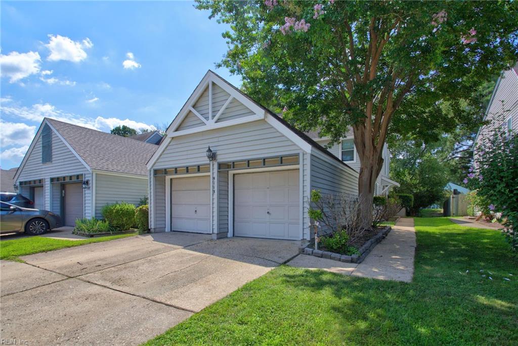 MULTIPLE YEAR LEASE AVAILABLE! Some places just feel like home the moment you pull into the driveway. This is one of them.Freshly painted from top to bottom, this 3-bedroom, 2.5-bath townhome in the heart of South Virginia Beach offers the kind of easy living that's getting harder to find. The open first floor lets life happen naturally, where the kitchen, dining area, and family room all flow together around a warm fireplace that's ready for quiet evenings or lively weekends with friends.Step outside and you'll find the rare bonus of a detached two-car garage, giving you plenty of room for vehicles, hobbies, or all the gear that comes with living near the coast.Whether you're starting a new chapter, simplifying life, or just looking for a place that feels right, this home has a way of making you want to stay awhile. Enjoy nearby shopping, dining, parks, military bases, and everything that makes South Virginia Beach such a desirable place to call home, this is where comfort meets convenience—and where your next story begins.Multiple year lease available!