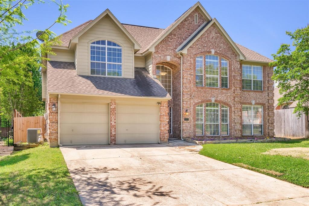 Here's your chance to have the perfect MULTI-GENERATIONAL FLOORPLAN in South Grapevine! This 1994 Drees home has 10 different rooms! FIRST FLOOR: Grand Foyer, Connected Entertaining Spaces, Family Room with FP flows into Kitchen-Nook, Guest-2nd Primary Suite + Full Bath. SECOND FLOOR: Main Primary Wing, 2 Bedrooms, Hall Bath, Gameroom. Light & Bright family room with 2-story window wall + decorative fireplace tile that's absolutely stunning. Beautiful tile floors with decorative inserts! ISLAND KITCHEN with electric cooktop, GRANITE COUNTERS, 42-in solid wood cabinets, pantry, service desk. 2 PRIMARY SUITES: 1 UP, 1 DOWN. Upstairs primary wing is the size of a small apartment! Massive floorspace in the primary suite + bath has updated shower tile & tub surround 2025. Drees builds smart floorplans where the gameroom retreat can be closed off for noise control- this gameroom is a perfect closed off separate wing- it can be a living room or home office (built-in cabinetry storage wall with 2 study desks) shared by two separate big bedrooms. QUARTER-ACRE LOT, big backyard is a blank slate to develop it into and additional outdoor living-dining space, full lot sprinkler system. GC-ISD: Grapevine Elem, Heritage MS, Heritage HS. Easy stroll to Pleasant Glade Pool (city pool), Bark Park, Hazy Meadow Park, Bear Creek Trailhead. Ideal South Grapevine location to major shopping in all directions; Hwy's 121-114-635-360-183; Chicken & Pickle; Glade Parks, 5 min to DFW Airport; 10 minutes to Grapevine Lake, Gaylord Texan & Great Wolf Lodge; there's almost too many restaurant & entertainment choices! Here's your chance to live in the Christmas Capital of Texas! Grapevine is not just another suburb, it's a lifestyle.