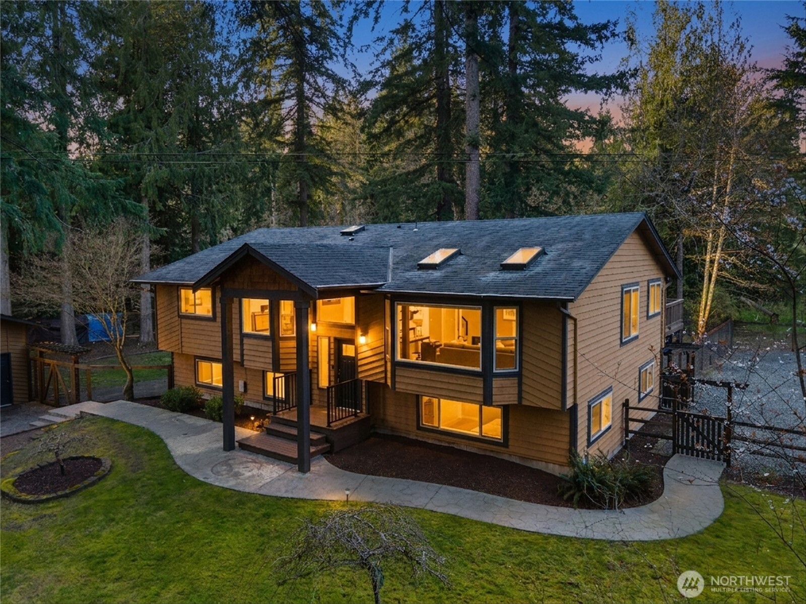 3 bedrooms plus 2 bonus rooms with closets, with a brand-new 4-bedroom septic system that will be installed.     Situated on over 2.8 acres in Maple Valley, this property offers the space and flexibility buyers are looking for. The split-level home features 3 bedrooms, 2 non-conforming bedrooms, 3 bathrooms, multiple living spaces, and a functional layout that works well for multigenerational living, guests, or a home office.    Outside is where this property really shines. The 2,280 sq. ft. detached shop with a 12-foot door is ideal for storing equipment, RVs, boats, or creating the ultimate workspace. A massive gravel parking area provides plenty of room for trailers, work trucks, and recreational toys, while the expansive back deck overlooks the private acreage and is perfect for entertaining or relaxing.    Major updates have already been completed, including a newer roof, furnace, and heat pump installed in 2017, and the home is currently receiving a brand-new 4-bedroom septic system, giving buyers added value and peace of mind.    Enjoy the privacy of acreage living while remaining just minutes from Maple Valley’s shopping, dining, parks, and trail systems, with convenient access to surrounding communities.