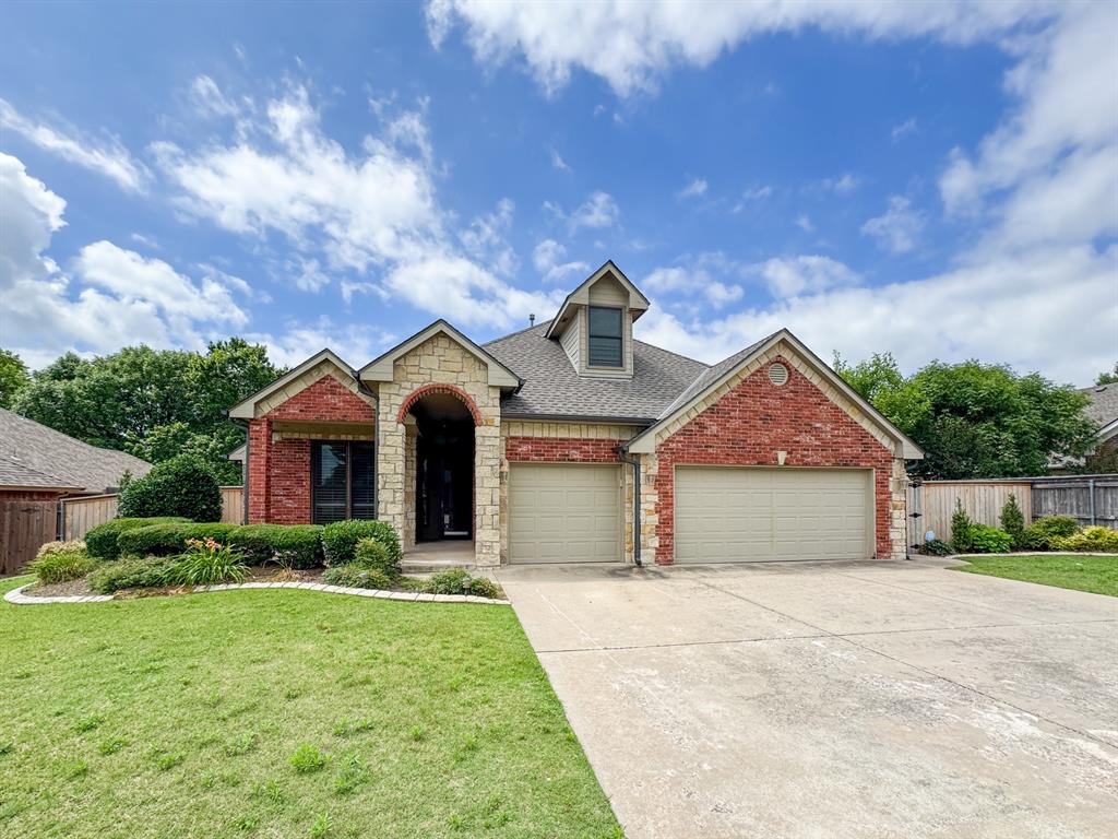 This wonderful house is ready for the next family.  This home has a wonderful floor plan. 2 - CH/A units, one for upstairs and one downstairs. And It is move in ready, The primary bedroom along with additional bedrooms & a dedicated office, are all conveniently located on the first floor.  The kitchen offers granite, abundant cabinetry, built in oven, refrigerator, gas cook top, & an island overlooking the large breakfast bar, & 2nd dining plus a large family room with a fireplace.  The upstairs bonus room with private balcony plus a full bath provides endless opportunity for additional guest room or game room.  Motivated sellers