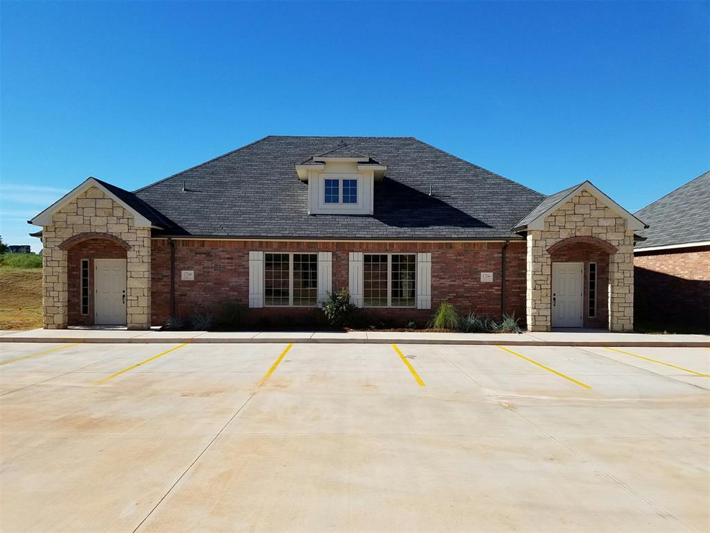 For Lease - 1/2 of office duplex located across the street from Rose Creek Golf & Country Club. Great exposure to May Avenue! Private office space with 3 large offices plus conference room/4th office, reception area, restroom and kitchenette with full size refrigerator included. Custom finishes-granite, wood-look tile, beautiful woodwork and lots of storage space. Water & trash expenses covered by landlord, CAM included in rent. Available for lease now!