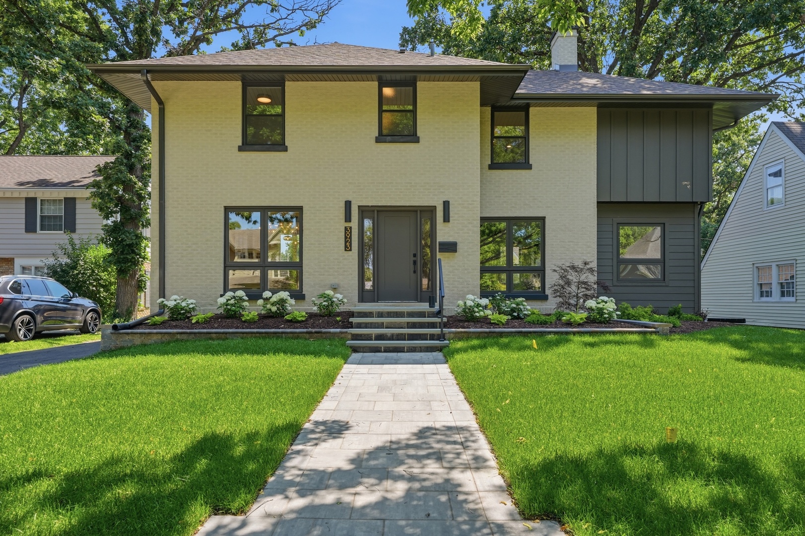 **welcome to this stunning home in desirable Field Park,one of Western Springs most coveted neighboorhood*Amazing attention to detail*custom finishes*and graceful*thoughtful design make this perfect home for living and entertaining*This walk to train and town home was tottaly renovated and expanded in 2026* Step into a light-filled foyer with broad staircase liding you into boththe Living Room with fireplace*  Kitchen and Dining Room*The interior offers an open floor plan* a beautiful Kitchen*SS appliances*island and quartzite countertops*  A first floor Home Office and a beautiful Powder Room competes the first floor*The second floorfeatures 3 bedrooms alongside luxurios high-end2 full bathrooms*Toto and Kohler fixtures*The Primary Suite   with walk in closet comlete with build-ins* and luxurios bathroom Both full bathrooms and 2 half bathrooms are outfitted with European  title*double sink vanities with quartz countertop*Additional highlights  include elegant light fixtures*huge brand new garage*a spacious deck*and proffesional landscaping*windows*doors*trims*and all brand new mechanical equipment*Hardwood floors throughout*This is   home where luxury*craftsmanship*and timeless design come together perfecly*A fully finished basement with additional custom cabinetry and wine  refrigerator offers a perfect space for entertainment*Half -bath* mechanical room*and laundry room with   additional cabinetry*quartz countertop and front -load washer and dryer complete the basement*  This home has been completely redone from the top to bottom including new drywall*insulation*all new plumbing*electric*brand new HVAC includingduck system*new roof*facia*soffits*new Hardie  Board siding*new pavers*new driveway*Deck and newly landscaped  yard create a peaceful setting for outdoor dinning and relaxing* It's close proximity to both elementary and middle schools*train*town*  restaurants*and expressways make it so,so ready to become the   home of your dreams*This is a rare opportunity to enjoy the look and feel of new construction with high-end finishes in a walkable Western  Springs without the new constuction price tag*