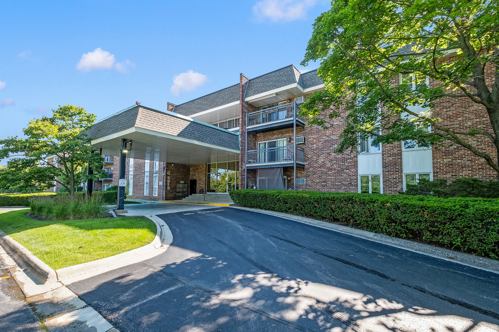 Welcome home to this spacious condominium in Downers Grove's desirable Westbrook West community! Offering approximately 1,150 square feet, this second-floor unit features a generous living and dining area highlighted by a decorative fireplace and access to a private balcony overlooking Doerhoefer Park. The updated, eat-in kitchen provides stainless steel appliances, ample cabinet space, and pantry.   The two bedroom one bath unit is generously sized with abundant closet space, and  a convenient access to the lower-level laundry facilities and private storage locker. A detached deeded garage space is included with the sale.  Monthly assessments include heat, water, pool, exterior maintenance, lawn care, snow removal, scavenger service, and common insurance, providing exceptional value. Residents also enjoy a secure building, outdoor pool, party room, and beautifully landscaped grounds.  Ideally located just minutes from downtown Downers Grove, Metra train service, shopping, dining, parks, and major expressways. Sought after school districts 58 and 99 complement  the community with Highland Elementary, Herrick Middle School, and Downers Grove North High School. An outstanding opportunity to own an affordable, low-maintenance home in a sought-after community!