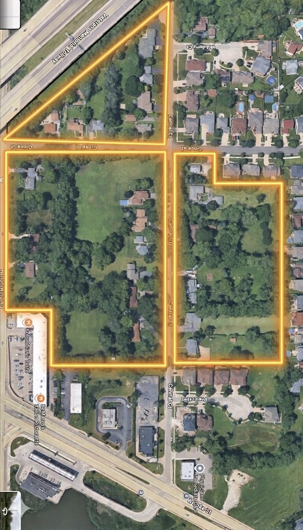 This Land Redevelopment Opportunity is located in Itasca, DuPage County, Illinois. Made up of 24 single family homes which offer a total of +/- 20.05 acres of land. These parcels would be included in an annexation into the village of Addison, IL. The subject land is approximately 27 miles northwest of downtown Chicago. It is close to O'Hare International Airport, major expressways, major retailers, and rail transportation. The subject land is more specifically  located at the Northeast corner of the intersection of Lake Street, and Route 53. The land sits between Central Road to the West border, Grove St on the North Border, and Prescott Pl., Physician Immediate Care, Dunkin Donuts, Mario's Deli, Bigsby, DeMarco's Restaurant, and Lake Street to the South border. The village does not have a set density, but for single-family development that would generally mean somewhere between 3.6 and 5.7 units per acre. The village is in favor of zoning a multi-story condo or mixed-use building as an R4 planned development, which would allow up to six stories. The R4 district permits  the development of 21-33 units per acre depending on the number of bedrooms in the units. The minimum lot size for single-family varies depending on the zoning district. This area abuts residential neighborhoods that are zoned R2 (8,400 square feet per lot) and R3A  (7,600 square feet per lot). Currently, the land consists of 24 Single Family Homes which offer a total of +/- 20.05 acres of land. There is potential to acquire an additional 4.76 acres (please call for additional information).    This opportunity is an Investor/Developer's Dream! An investor can take full advantage of this real estate opportunity by capitalizing on the usage of the land for redevelopment which is located in an extremely rare location in an already established suburban submarket.