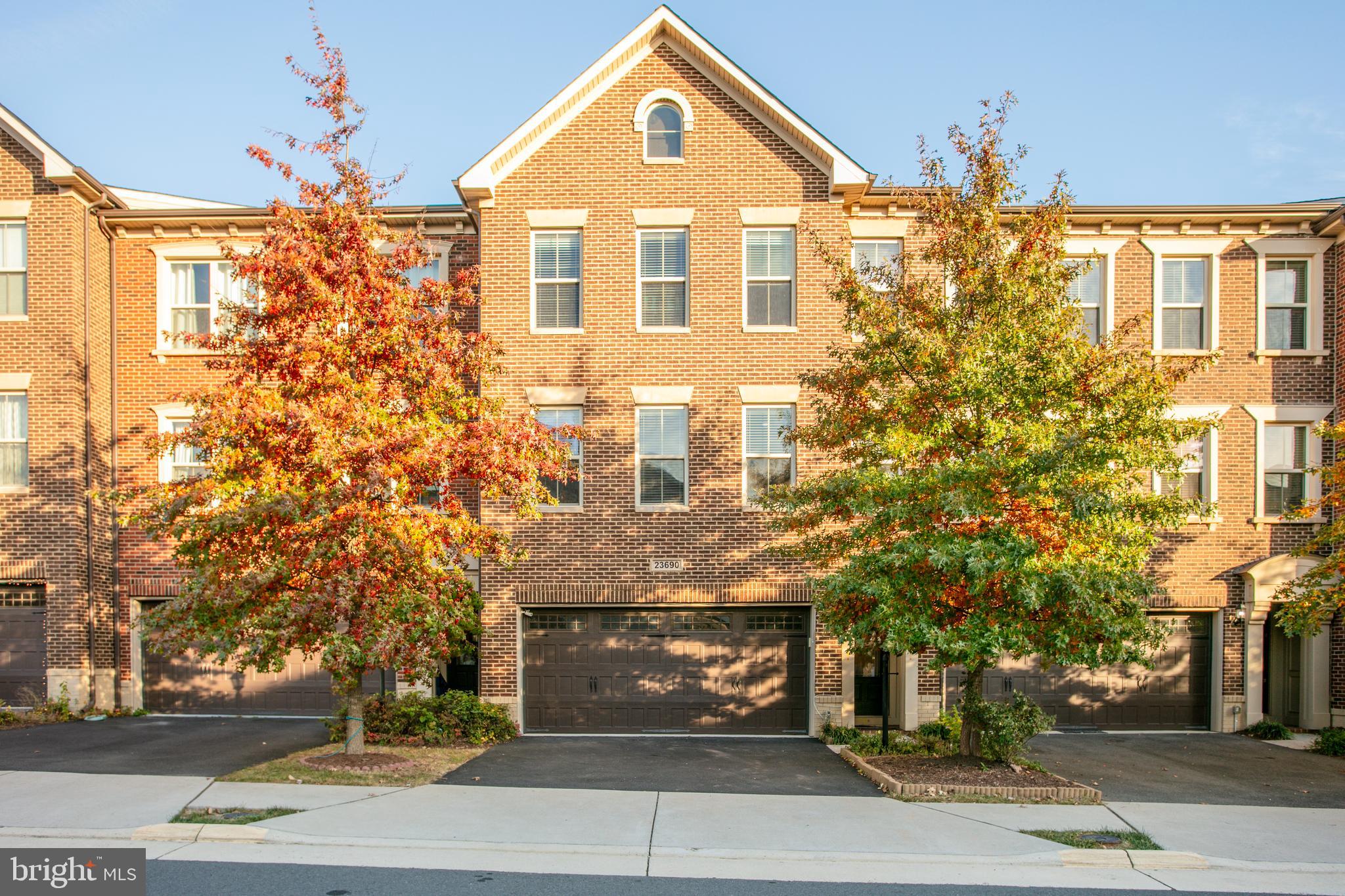 Welcome to this beautiful staged must see home! Over 3,150 square feet of finished living area on three levels. One of the Loudoun Counties most desirable communities. Freshly painted entire home , New roof replacement in 2023 , EV Charger installed by certified electrician , Builder opted home security wiring system installed and managed by vintage , The TV and LAN ports enabled all three levels including office room. Engineered Hardwood Floor through-out Main Level and recently upgraded LVP flooring - Upper and Lower levels.  HVAC dual zoning with humidifier is a huge plus and additional storage space under the stairs with separate door lock from garage side entrance, fireplace. Immaculately maintained home with a wide open floor plan and back to woods and single family homes with much more privacy for outdoor living on extended 330 sqft deck, separate office , dinning room & eat in Kitchen with Breakfast, Upper-Level Master Suite plus two large sized bedrooms with full bath. The master bathroom has a dual vanity, a stand-in shower, and a soaking tub. New SOD in the backyard. Brambleton offers wonderful community amenities that can't be beaten: including fitness centers, four swimming pools, several playgrounds, pickleball/tennis courts, volleyball and basketball courts, a community center(s), and much more providing recreation options for everyone. Great commuter access makes it convenient for travel, with proximity to major commuter routes, top-notch schools, the new Ashburn Silver Line metro, and commuter bus lots. This home truly offers a combination of luxury, convenience, and community amenities.