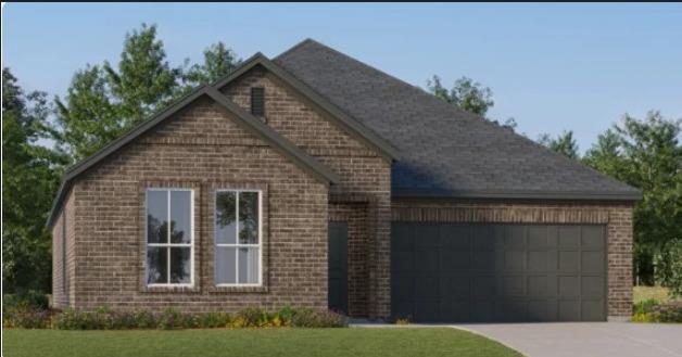 Walsh Plan - This home is still under construction, with an expected closing date of 12/24/26. Welcome Home to this single-story beauty with a sprawling 1902 sq ft of light, bright and open living. Upon entering, you'll notice the 9 ft ceilings, A large foyer and find three of your secondary bedrooms and a full-sized bathroom.  The owner's suite is located at the rear of the home to enjoy some privacy and is complete with an en-suite bathroom with double sinks and large walk-in closet. The heart of the home is found in your gorgeous open-concept kitchen, dining and living room with easy access to your rear yard for all your entertaining needs. Stainless steel kitchen appliances plus washer, dryer, refrigerator and a garage door opener included. 6 ft Privacy fence with sprinkler system included! Prices, dimensions and features may vary and are subject to change. Photos are for illustrative purposes only. Everything's Included: Washer/Dryer, Refrigerator, Garage Door Opener, Closing Cost assistance available.