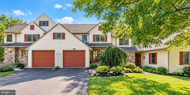 Welcome to 46 Saddler Drive in the charming Summerfield neighborhood! This beautifully maintained home offers an inviting open-concept layout, thoughtful updates, and serene outdoor views that create the perfect blend of comfort, convenience, and style.Enter into a welcoming main level featuring beautiful hardwood floors that flow seamlessly through the open-concept living and dining areas. A three-panel French door, replaced in 2019, provides an abundance of natural light and opens to a composite deck with a new awning installed in 2022. Step outside and enjoy beautiful views of the pond and surrounding gardens—an ideal setting for morning coffee, entertaining, or simply relaxing. The updated kitchen is both stylish and functional, featuring granite countertops, tile flooring, a decorative backsplash, beadboard detailing, and space for a small table. A convenient powder room completes the main level. Upstairs, you'll find three spacious bedrooms, including a wonderful primary suite designed as a private retreat. The primary bedroom features a vaulted ceiling, walk-in closet, and beautifully renovated en-suite bathroom. The second-floor laundry adds an extra level of everyday convenience. The finished walkout basement provides valuable additional living space with plenty of versatility for a family room, home office, gym, or entertaining area. Step directly onto the charming patio and continue enjoying the peaceful pond and garden views. Numerous major improvements provide peace of mind, including a roof replaced in 2018, all windows replaced in 2015, and driveway replaced in 2016. Adding to the home's appeal is a geothermal heating and cooling system, offering an environmentally friendly and energy-efficient way to heat and cool the home while providing the potential for long-term energy savings. With its beautiful interior, flexible living spaces, extensive updates, and picturesque outdoor setting, 46 Saddler Drive is a home you'll be proud to call your own. Don't miss this exceptional opportunity in Summerfield!IMPROVEMENTS done to 46 Saddler 2024-2026 include:ALL NEW: flooring - carpet/wood planking, water heater, ceiling light fixtures, smart range/air fryer, built-in microwave oven, new awning covering oversized deck, 2 inch blinds. Also new modern electric fireplace in living room, entire home painted inside and outside, garage floor installed with diamond ground coating, all new kitchen cabinet hardware, added kitchen "under counter" lighting, dimming switches on all ceiling lighting fixtures, new remote ceiling fans in all bedrooms, new smart thermostat, additional outlets in master bathroom, all new landscaping front and rear, new “touch button” Yale lock on front door, all new updated heater vent covers, switch plates and outlet plugs in all rooms.
