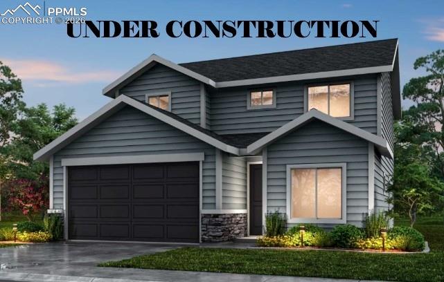 The Maroon Peak offers a functional two-story layout with an open main level, including a great room, dining area, and kitchen with center island and pantry. The kitchen is finished with Aristokraft cabinets in designer color selections and Shaw luxury vinyl plank flooring throughout the main living areas. A main-level flex room provides additional use options such as an office or study.The upper level includes the primary suite with a walk-in closet and private bath, along with two additional bedrooms, and a conveniently located laundry room. Bathrooms feature ceramic tile bath and shower surrounds for a clean, finished look.This home is built with efficiency and comfort in mind, including a 96% energy-efficient gas forced air furnace, tankless water heater, digital programmable thermostat with color screen, and a passive radon mitigation system (fan optional).