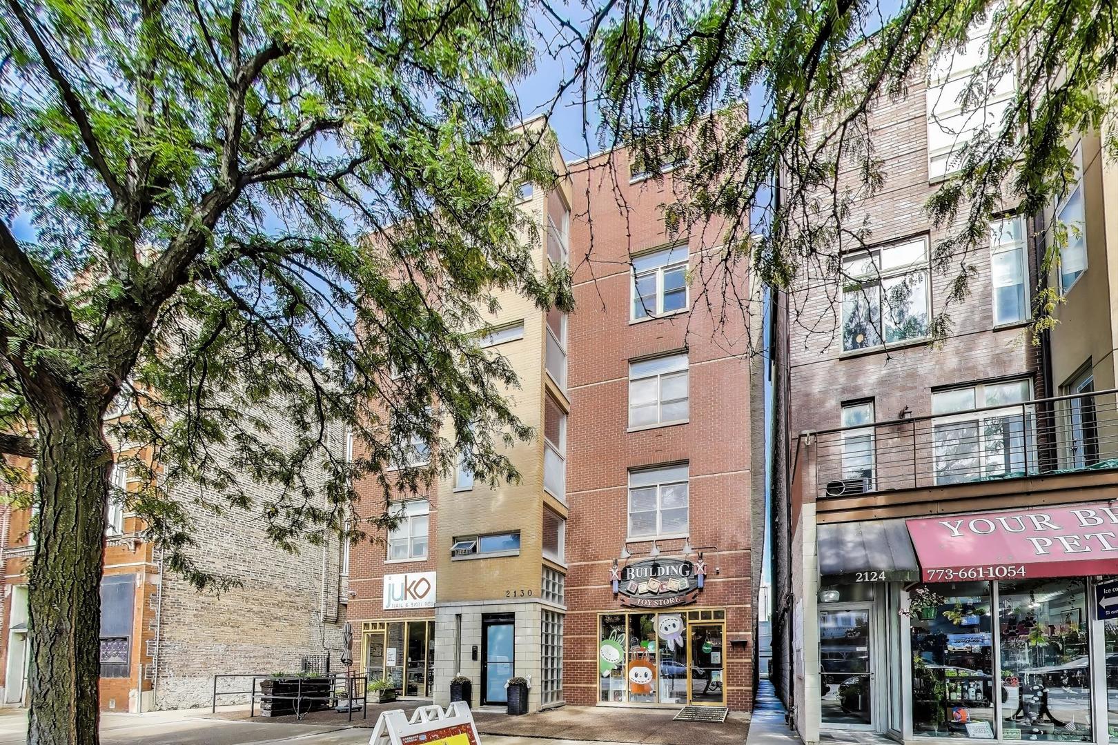 This beautifully renovated 3bed / 2bath TOP FLOOR WALK-UP offers around 1,500 sq ft of open, light-filled living space in a boutique 6 unit building. The sweeping south exposure floods the space with natural light and accentuates the sleek finishes throughout. From the moment you enter, you'll appreciate the thoughtful upgrades: gleaming hardwood floors, designer light fixtures, updated bathrooms and more! The open layout is perfect for entertaining, with a seamless flow from living to dining to kitchen. The chef's kitchen is outfitted with stainless steel appliances, quartz/stone countertops, custom cabinetry, and a breakfast bar. The primary suite features a private, spa inspired bath and an oversized walk-in closet. Two additional bedrooms (or flex/office spaces) share a fully remodeled second bath. A generous private deck off the living area provides a serene outdoor retreat high above the streetscape.  Practical amenities include in-unit full size laundry, abundant storage (including a separate 6  4 storage room), and tandem 2car parking right behind the building. Located in one of Chicago's most desirable neighborhoods, you're steps from acclaimed dining, boutique shopping, nightlife, transit, and all that the 60622 corridor has to offer. Don't miss your chance to call this turnkey, fully updated condo home.