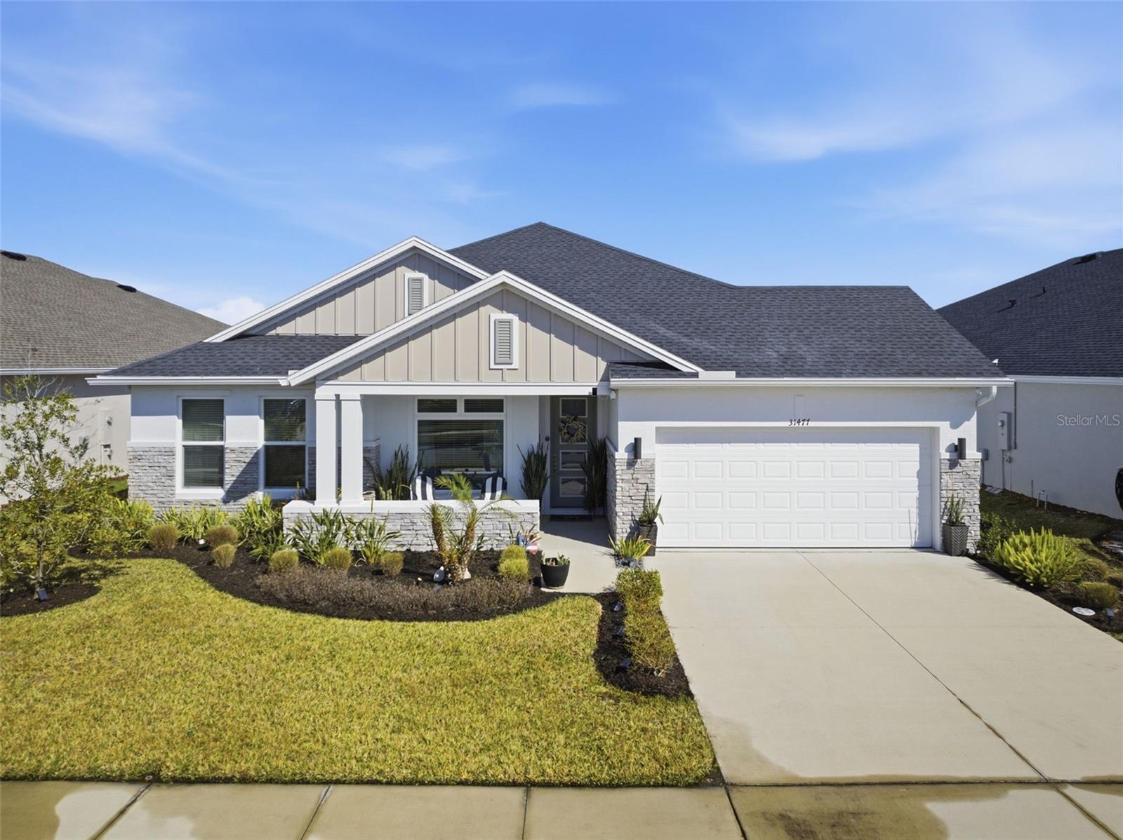 Welcome to Chapel Crossings, where modern comfort meets an active Florida lifestyle. Situated on a premium homesite in the sought after Westbury Estates, this beautifully maintained 4 bedroom, 3 bath residence with a dedicated office and 3 car garage offers the space, flexibility, and setting today’s buyers are looking for.Inside, the home offers a thoughtful layout designed for both everyday living and entertaining. The open living spaces create a natural flow between the kitchen, dining, and family room, making it easy to gather, host, and enjoy time together. A private office provides the ideal space for working from home, creative pursuits, or a quiet retreat.The outdoor living area is where this home truly shines. The covered and screened lanai extends the living space outdoors, offering the perfect setting for morning coffee, relaxed evenings, or weekend gatherings while enjoying the privacy of the fully fenced backyard and premium lot.With four spacious bedrooms and three full baths, the home provides comfort and flexibility for guests, family, or multigenerational living. The three car garage offers plenty of room for vehicles, storage, hobbies, or recreational gear.Located within Chapel Crossings, residents enjoy access to resort style amenities including a clubhouse, fitness center, pool with lazy river, dog park, playgrounds, and scenic trails. The community’s location places you close to shopping, dining, medical facilities, and major roadways, while still offering the feel of a peaceful neighborhood setting.This home offers the perfect balance of space, comfort, and lifestyle in one of Wesley Chapel’s most exciting communities.