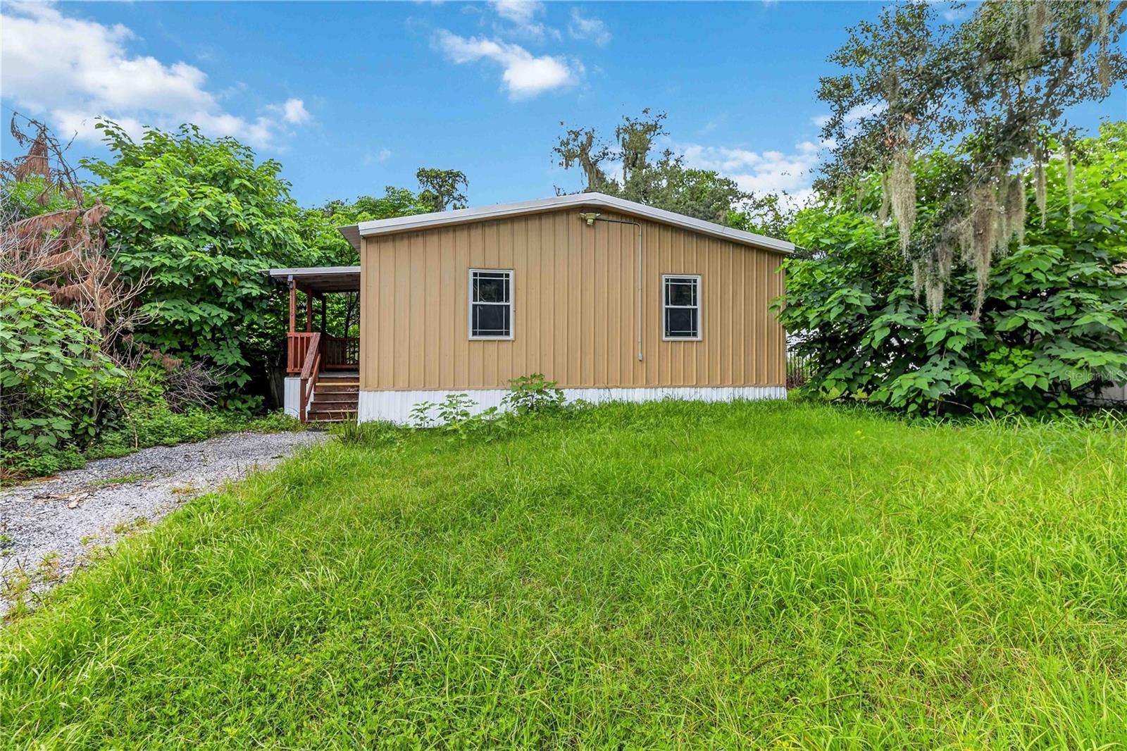 Under contract-accepting backup offers. FIXER UPPER WITH AN UPDATED KITCHEN IN A GREAT BRANDON LOCATION! Bring your tools, your ideas and your vision to this 3-bedroom, 2-bath home offering a great opportunity for an investor, handyman or buyer ready to take on a project and make it their own. Inside, you'll find an open living area that flows into an upgraded kitchen featuring dark wood cabinetry, granite countertops, a large center island, stainless steel appliances and a tile backsplash. The home needs new flooring and additional updates and repairs throughout, giving the next owner the chance to add their own finishing touches and create value. The split-bedroom layout provides flexibility, while two full bathrooms and an inside laundry area add everyday convenience. Outside, mature trees and established greenery surround the property. Located in Brandon, you'll be close to everyday shopping, dining and services with convenient access to I-75 and the Selmon Expressway for travel throughout Tampa Bay. Whether you're searching for your next renovation project, investment opportunity or a home you can update to fit your style, there's plenty of potential here. Bring your vision and come see the possibilities in person!
