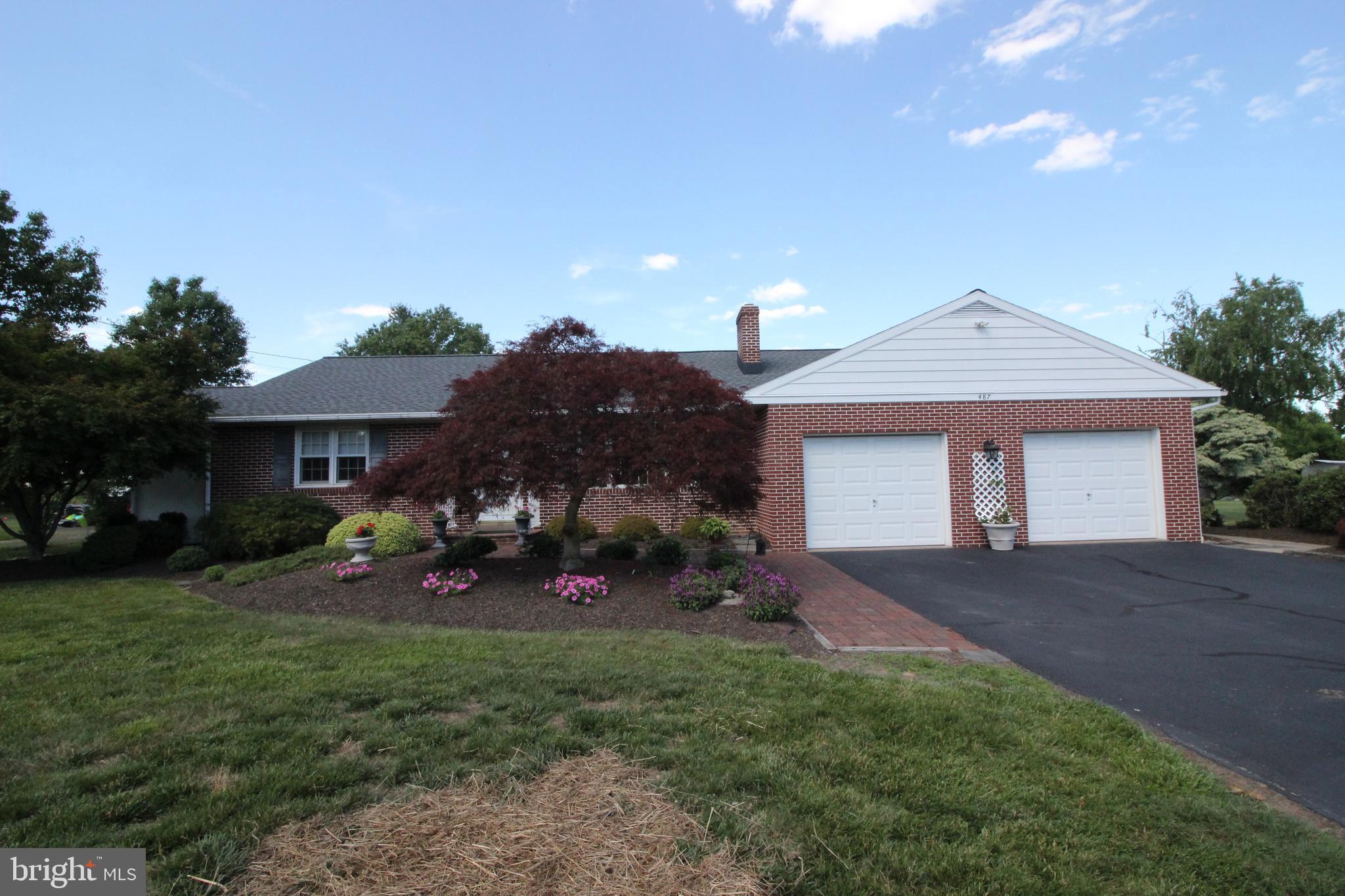 Beautifully maintained ranch home in Franconia Township. New roof 2023, New Pella Windows 2007, New addition master bath 2025. One floor living at it's finest. Extensive gardens beautifully maintained.