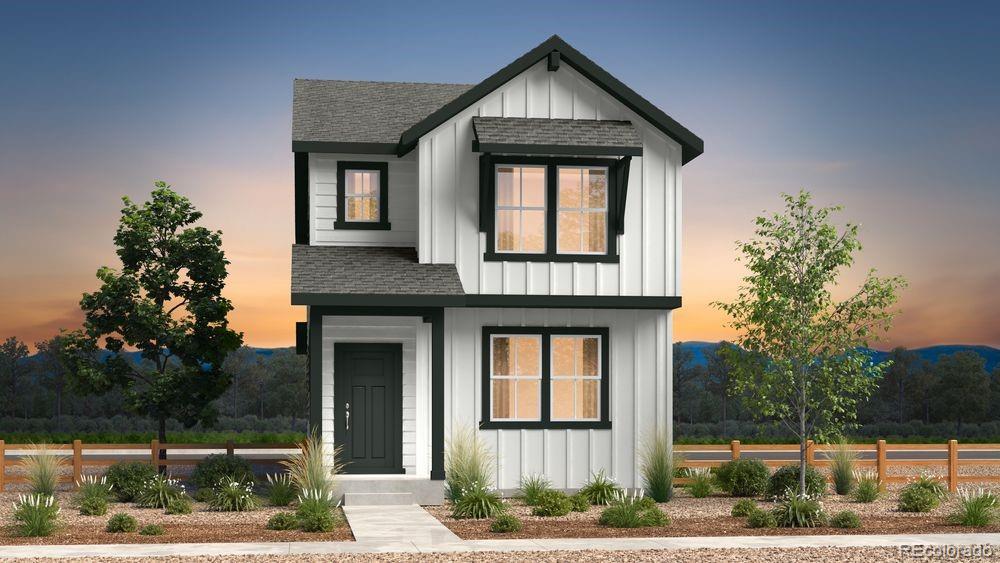 What's Special: West Facing Lot | Premium Location | Large Kitchen Island | Popular Plan | White Cabinets. New Construction - July Completion! Built by America's Most Trusted Home Builder. Welcome to the Aurora at 2095 Generations Aly in Farmlore. This is a fan-favorite floor plan that combines smart design with everyday comfort. Step inside and discover a bright, open-concept layout where the gathering room, dining area, and spacious kitchen with large island create a perfect flow for entertaining or relaxing. Upstairs, the private primary suite is thoughtfully tucked away, while three secondary bedrooms with generous closets share a full bath with a separate water closet—ideal for sharing mirror time. A convenient upstairs laundry room keeps everything within reach. Welcome to Farmlore, a new home community in Brighton where suburban charm meets easy access to downtown, Prairie Center, and Denver. Enjoy planned amenities like parks, trails, a rec center with pool, and a restored farmhouse. Close to Prairie Lakes and Barr Lake, and within the Brighton 27 School District. Additional Highlights Include: Door to primary bath, additional sink at secondary bathroom, and rail and spindle-style balusters. Photos are for representative purposes only. MLS#3089735