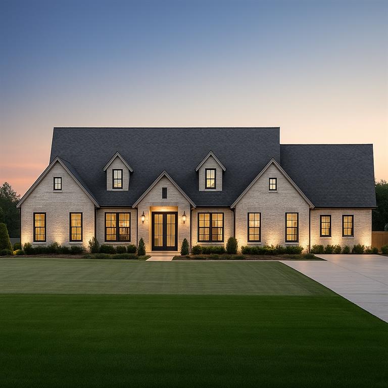 Welcome to this stunning modern farmhouse in one of North Edmond’s most desirable gated communities, surrounded by lush trees and a serene, wooded setting, with an opportunity to select some of your own finishes! Perfectly situated on a generous 1 acre lot, this home offers privacy, beauty, and a thoughtful floor-plan full of extras. Inside, you’ll find three bedrooms, two and 1/2 bathrooms, and a large great room that leads to an oversized, covered patio with peaceful views of the backyard greenery. The open-concept design is anchored by a large kitchen island, a chef’s dream for entertaining. The kitchen also boasts modern light fixtures, gas appliances, soft-close cabinetry, large walk-in pantry, and custom finishes. Hard surface flooring flows throughout the entire home, offering both style and durability. The living room features modern finishes. All bedrooms are generously sized, with the primary suite serving as a luxurious retreat. The spa-like ensuite includes a walk-in shower, stand-alone tub, and an expansive walk-in closet that conveniently connects to the utility room with abundant storage and a sink. A mud bench near the garage entry provides the perfect drop zone for coats, shoes, or backpacks. Additional highlights include a side-load garage, beautiful landscaping, wood beam details, and designer touches throughout, as well as a "kid's space" flex room. The builder standards include energy efficient appliances, automated thermostats, post-tension foundation, full sprinkler system, and smart-home features. This home is a rare opportunity to enjoy modern farmhouse living in a wooded, gated community—where natural beauty meets refined comfort. Ask about a 1% lender credit and rate buy-down options.